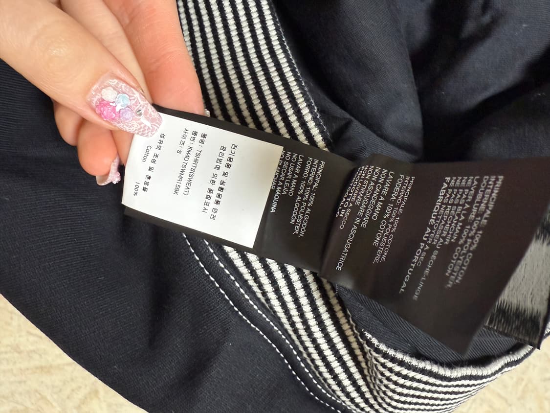 마틴로즈 로즈 폴로 넥 크루 맨투맨 s 상품이미지6