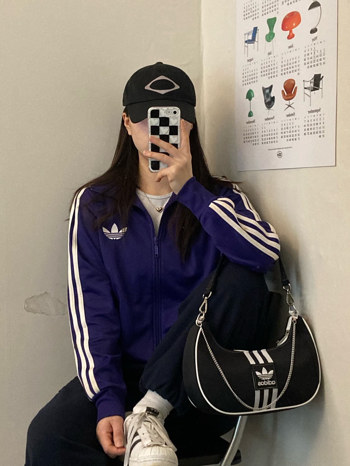 아디다스 파이어버드져지 (보라) 상품이미지4