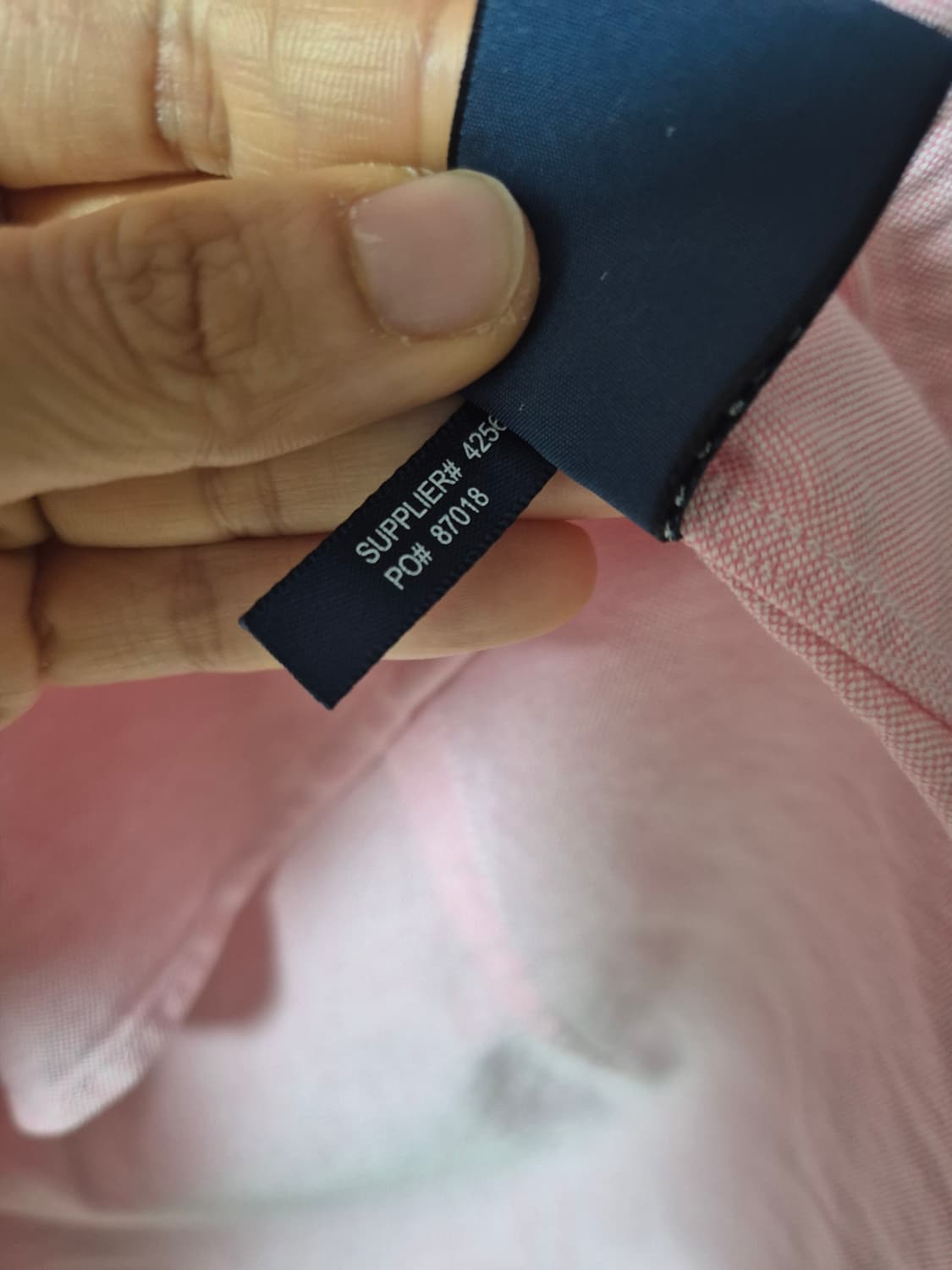 (정품) 폴로 랄프로렌 핑크 셔츠 슬림핏 남방 2 상품이미지6