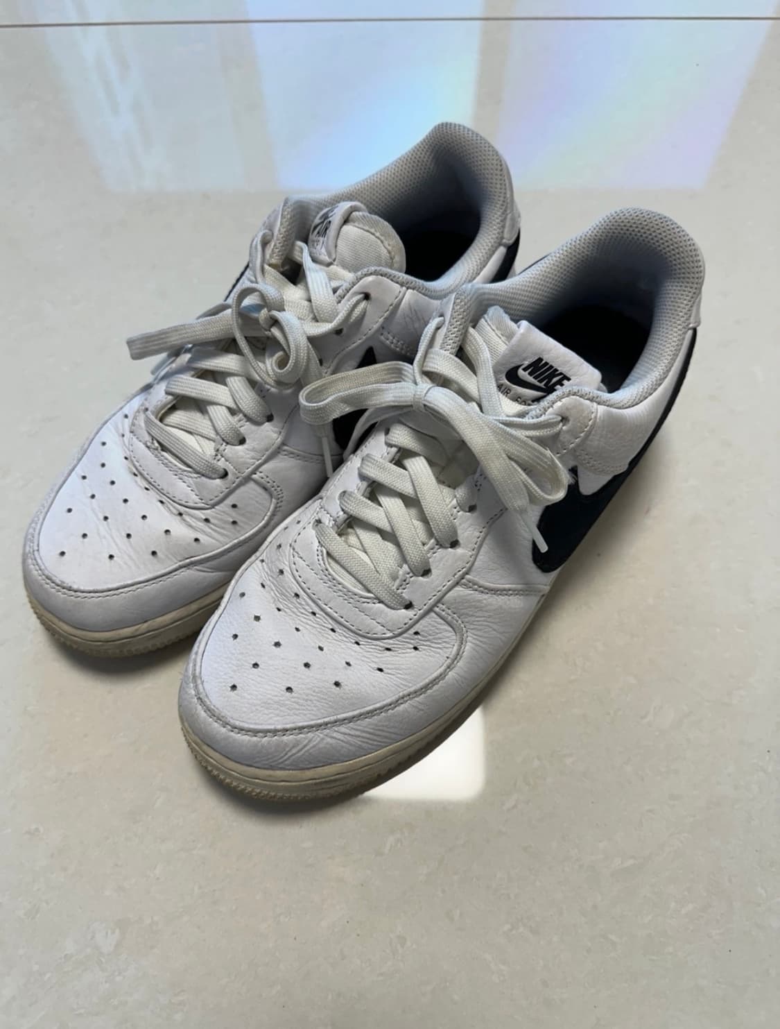 나이키 에어 포스 흰검 250 상품이미지1