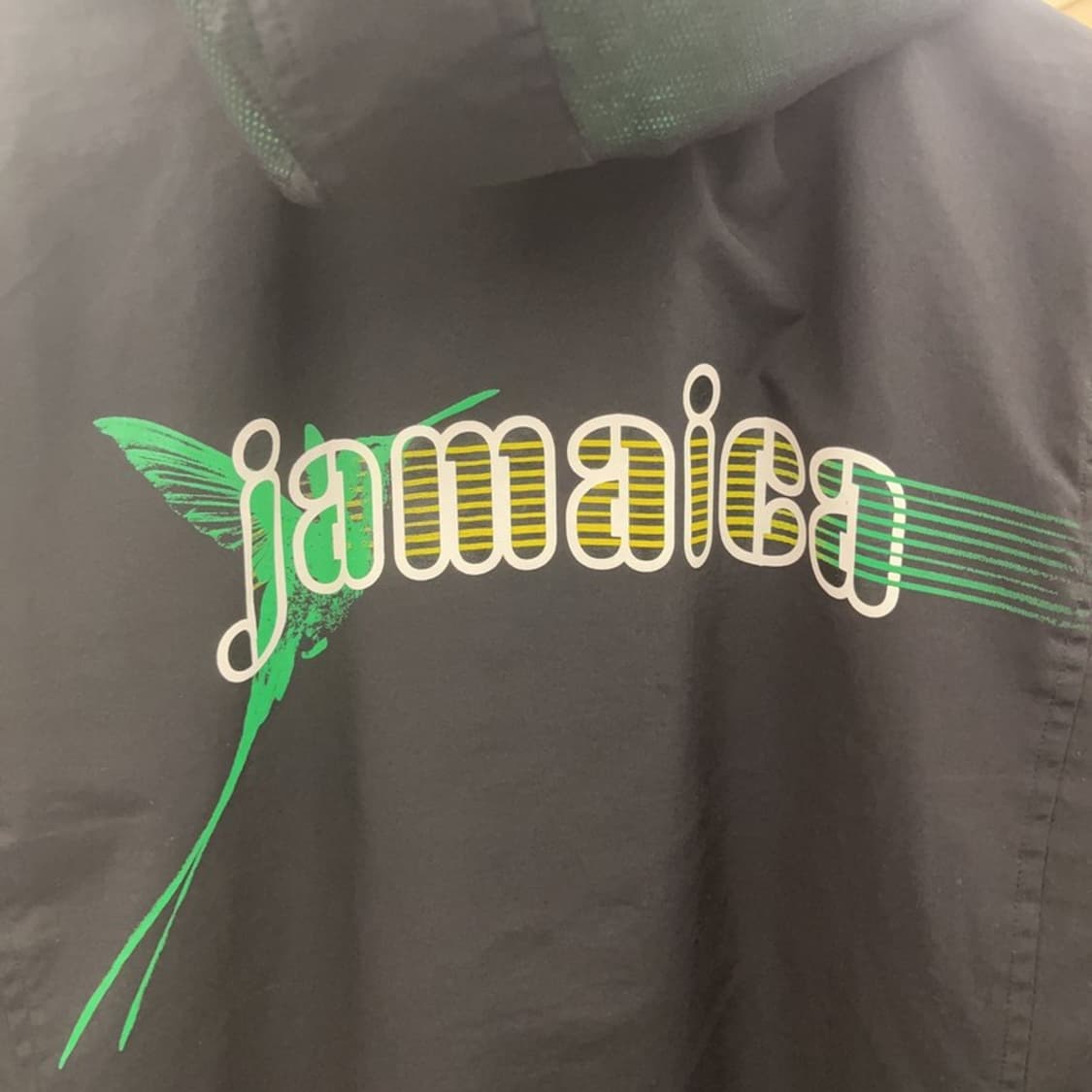 푸마 스포티 키치 자메이카 빅레터링 바람막이 자켓 M C08021 상품이미지6