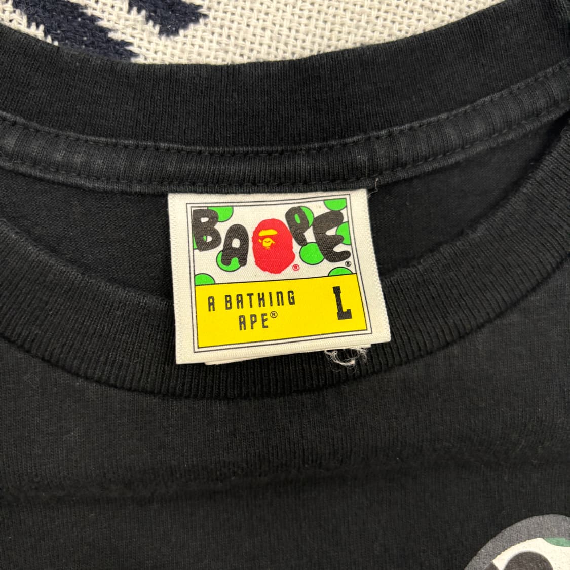 베이프 오사카 마네키네코 한정판 반팔티 상품이미지3