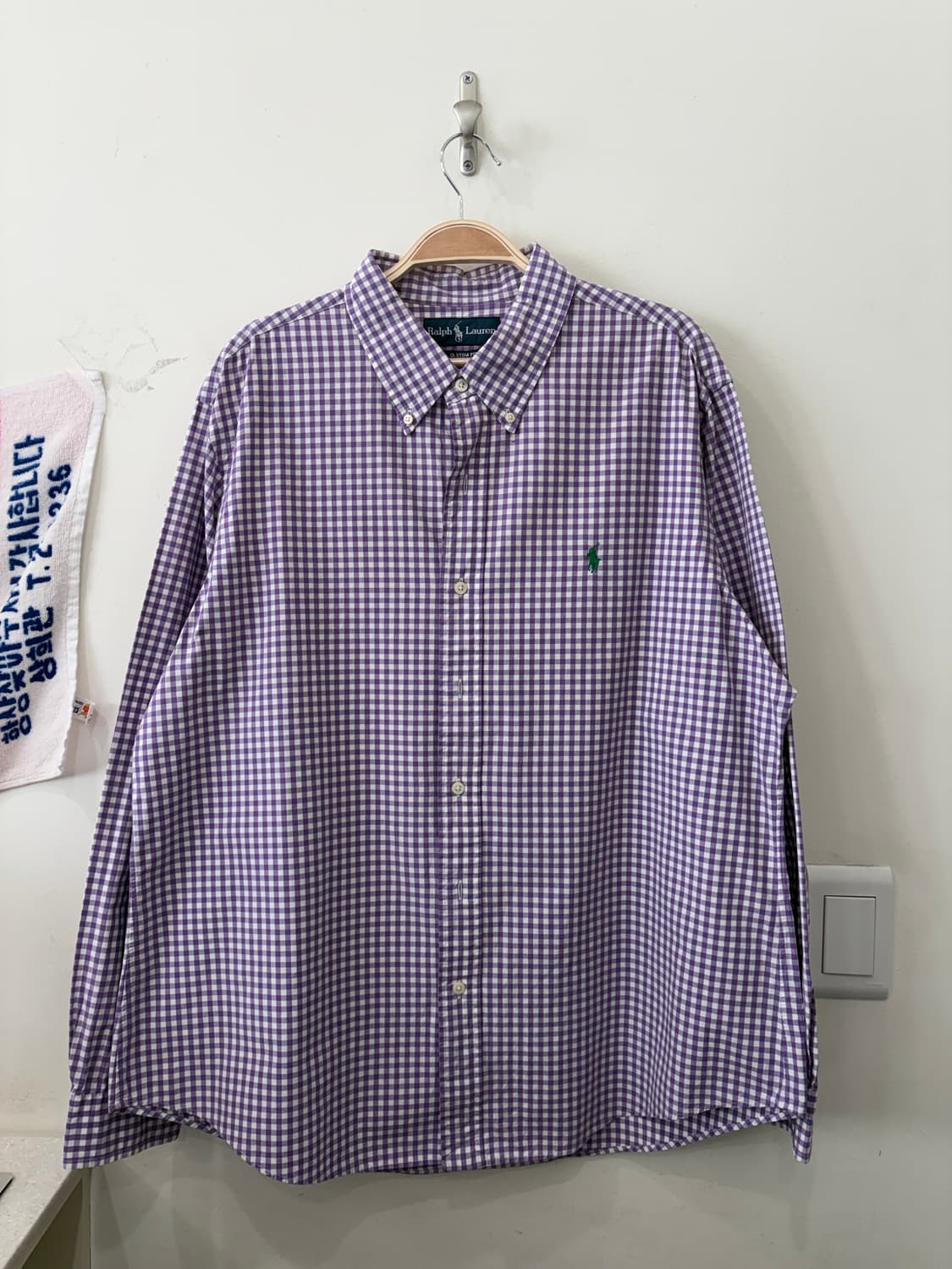 454. 폴로 체크 셔츠 상품이미지1