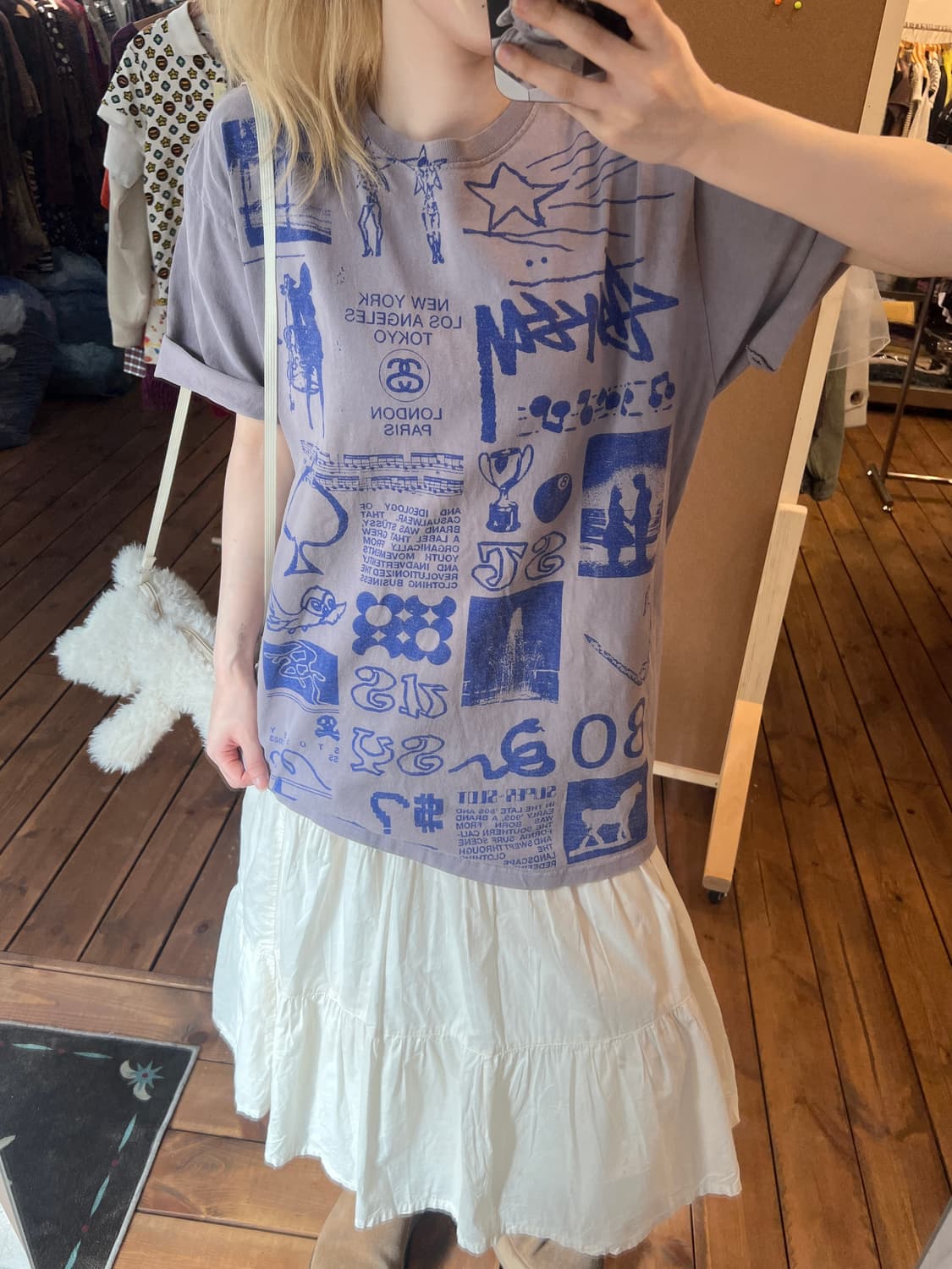 올드 스투시 반팔 상품이미지4