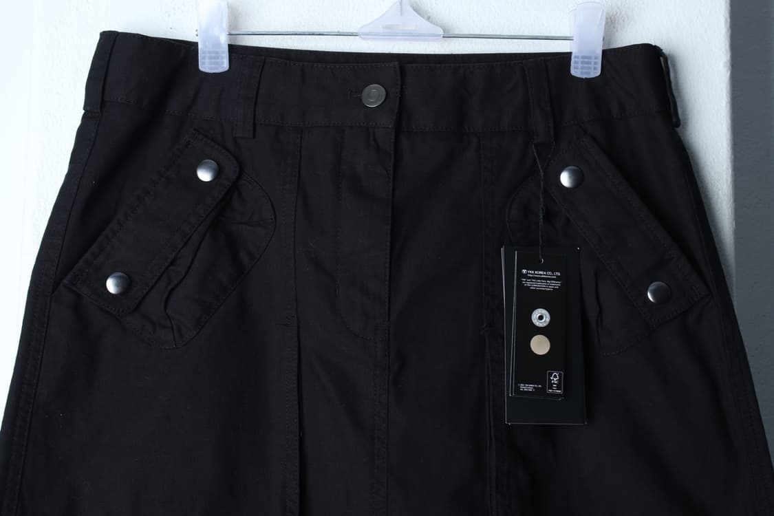 W(M) 무신사 스탠다드 스커트 치마 새상품 A라인 블랙-P9953 상품이미지3