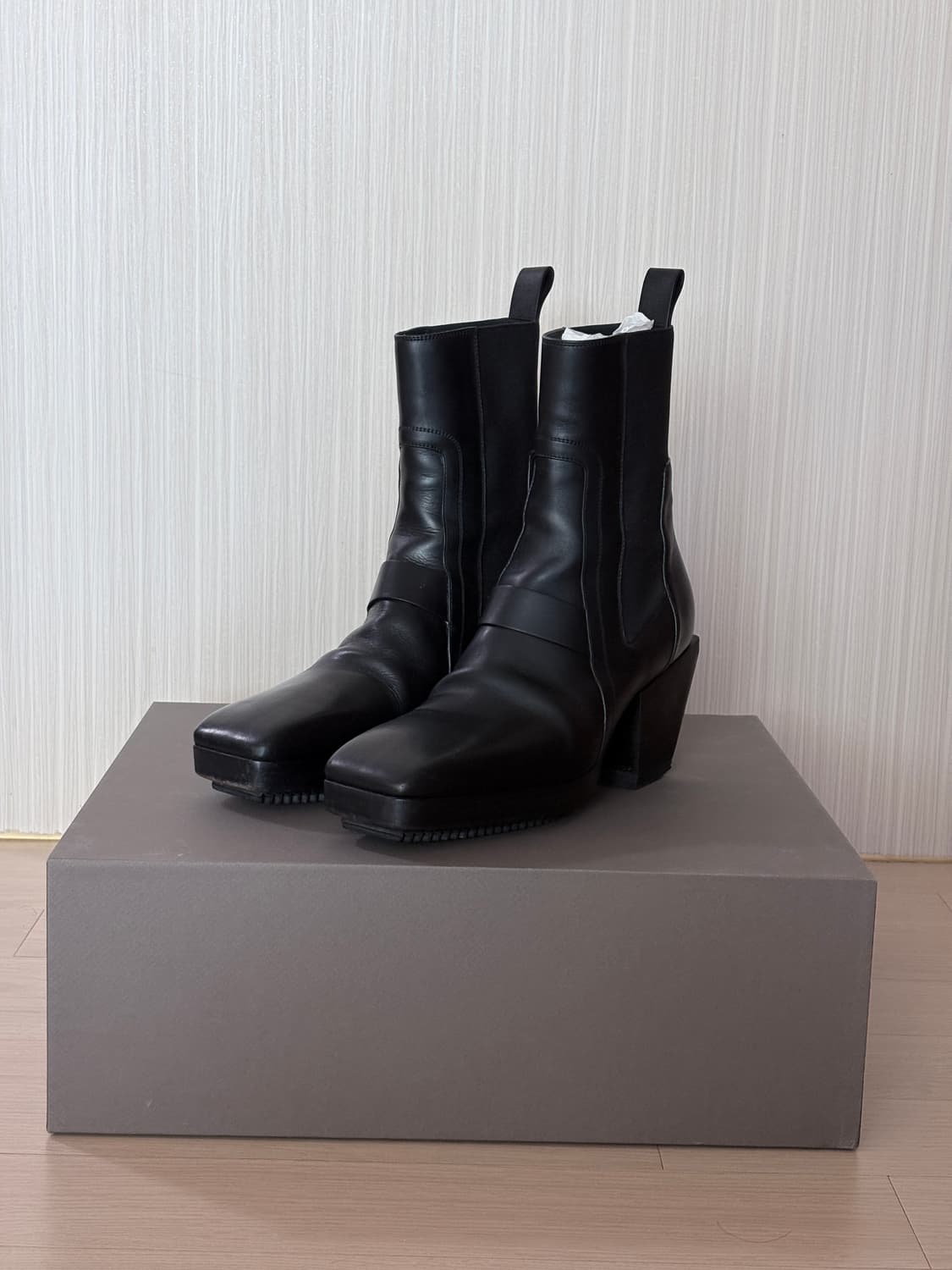 [44] 릭오웬스 22fw 슬리버 스트랩 부츠 상품이미지3