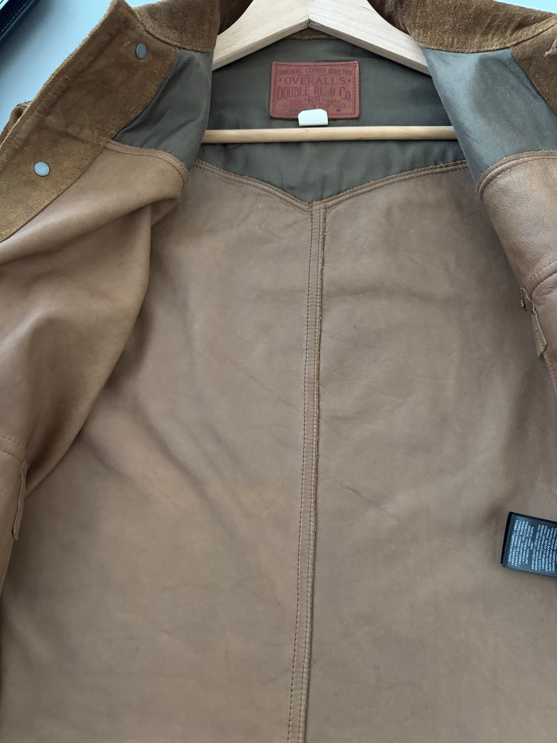 더블알엘 러프아웃 스웨이드 새상품 M 상품이미지8