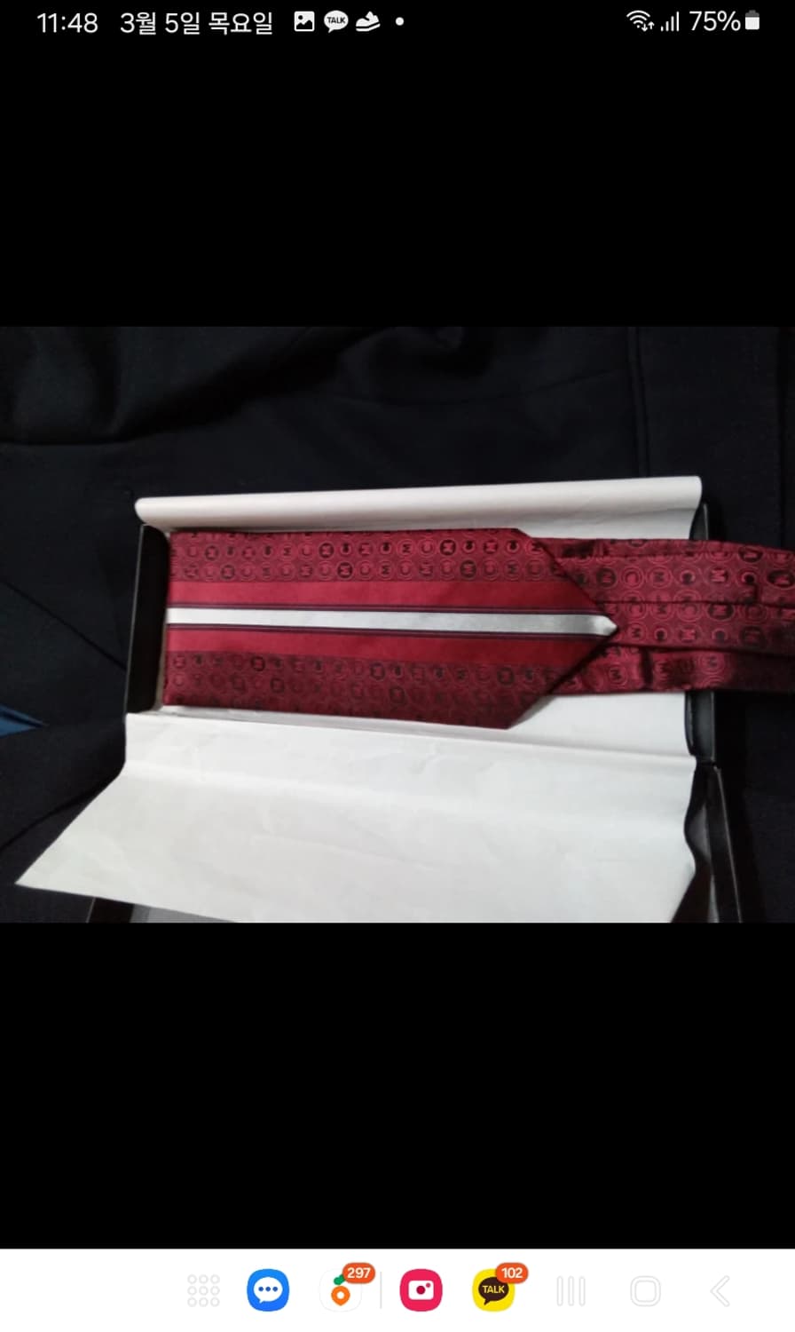 Mcm파티스 넥타이 상품이미지4