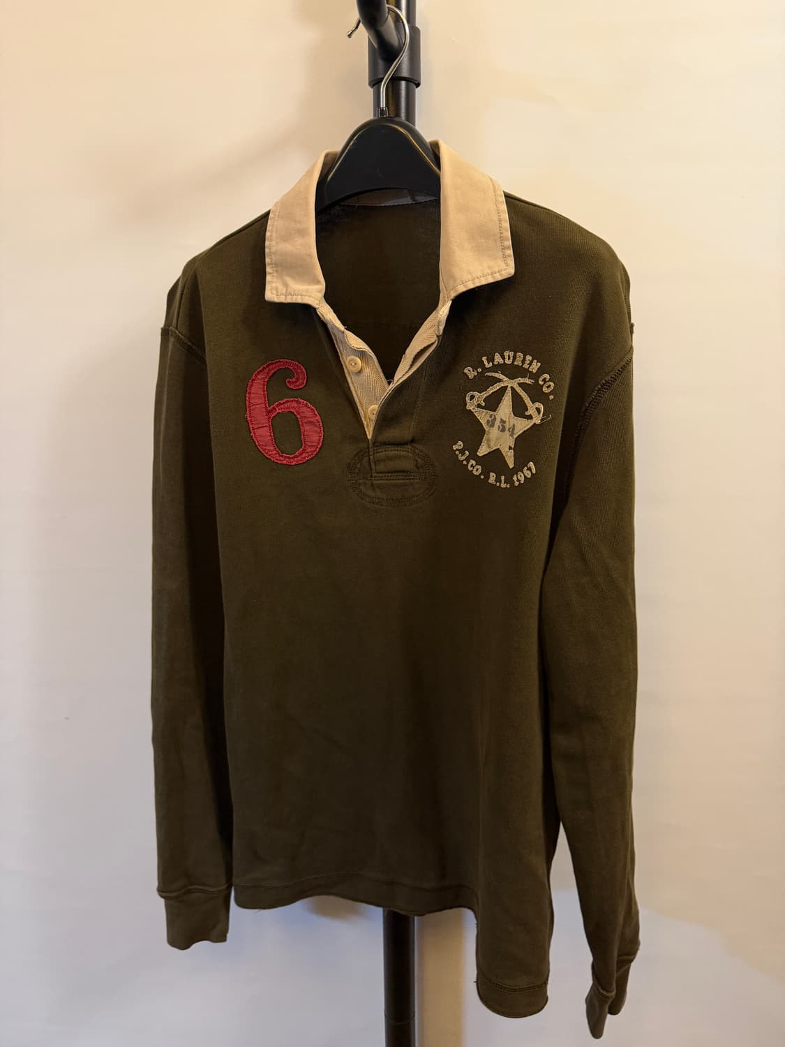 폴로 대장급 빈티지 럭비티 상품이미지3