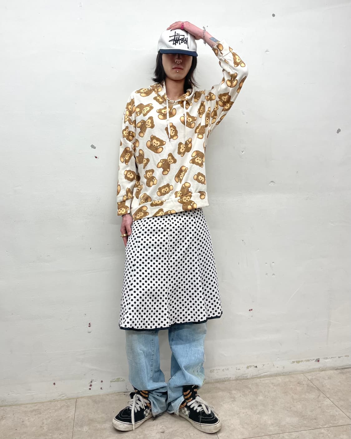 cute teddy bear hoodie 상품이미지5