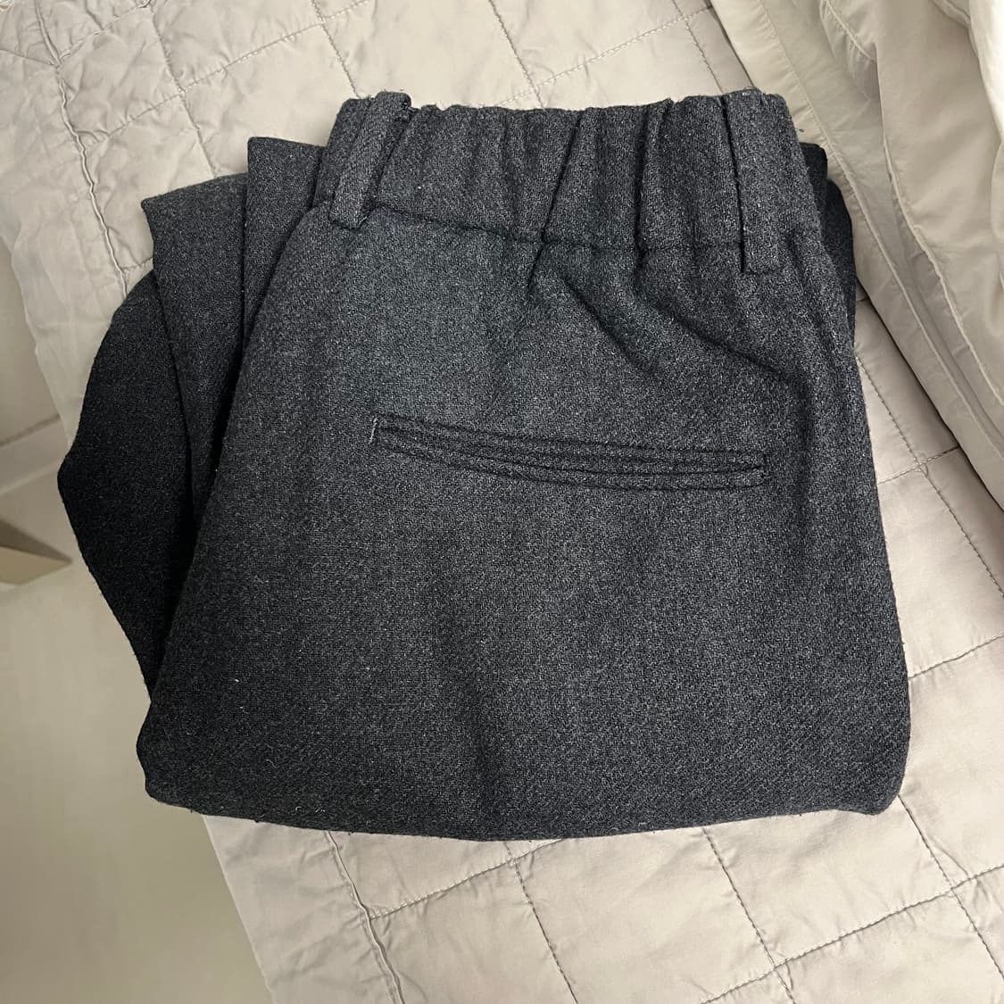 [M] 니코앤드 울 원턱 슬랙스 상품이미지4