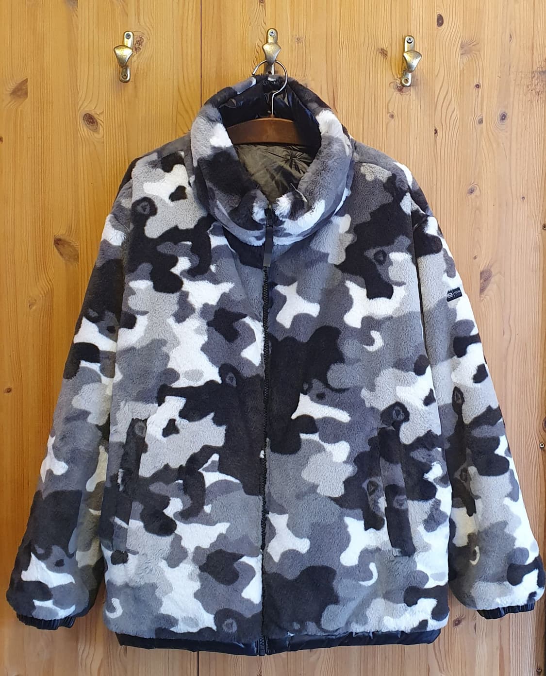 88.k2 양면 후리스 패딩점퍼 상품이미지3