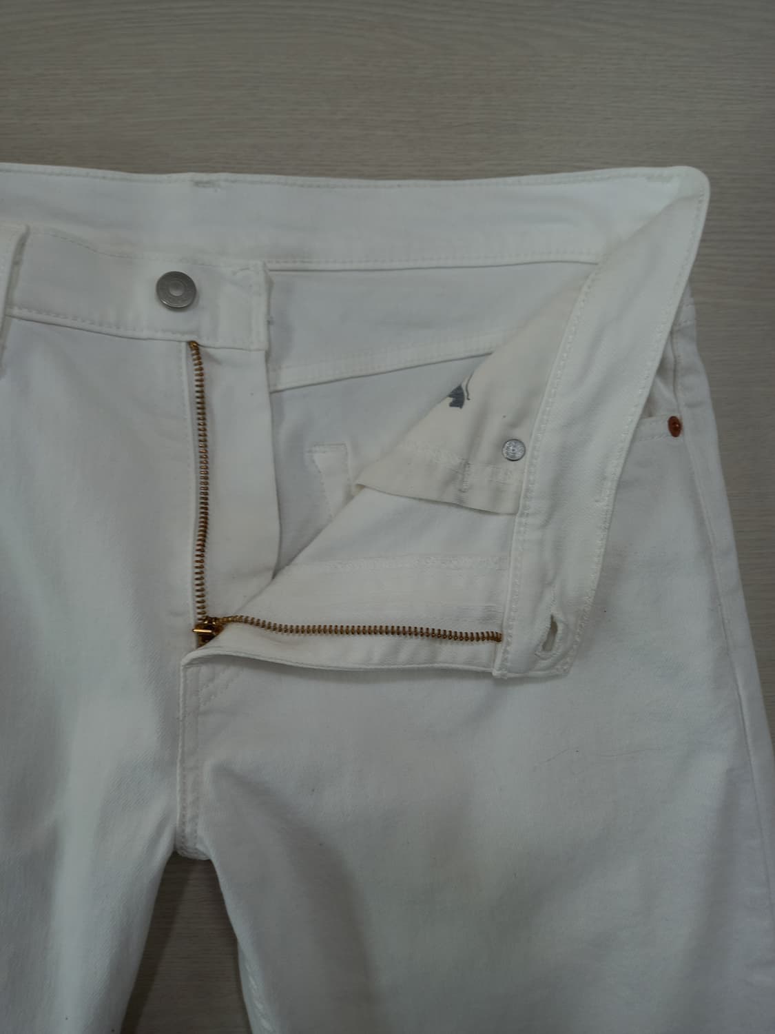 33 리바이스502 스판 슬림일자진 화이트 33-448 상품이미지7