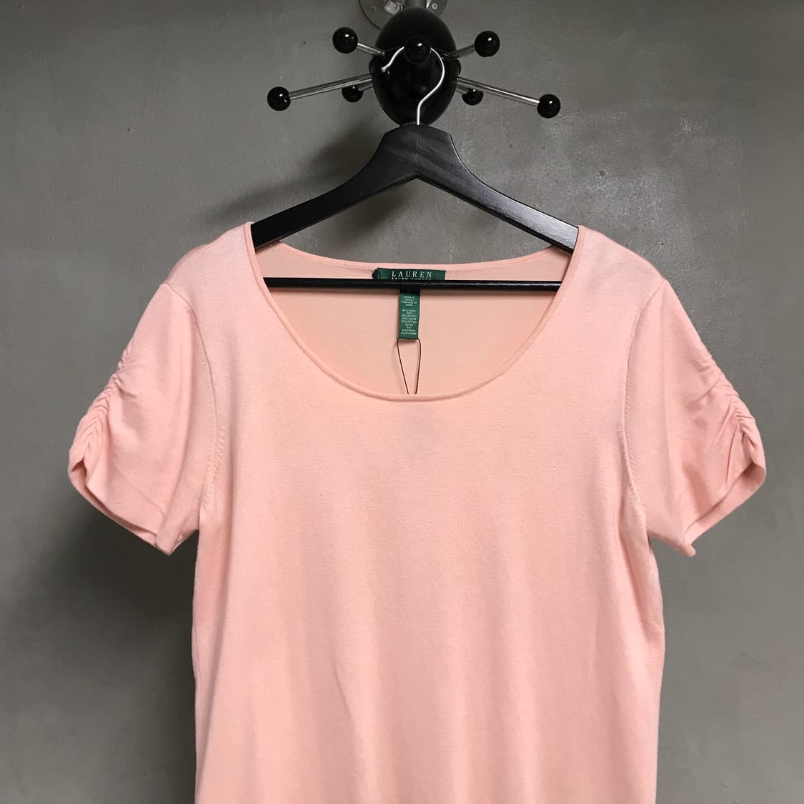 랄프로렌 반팔 니트 핑크 L(W) 상품이미지2