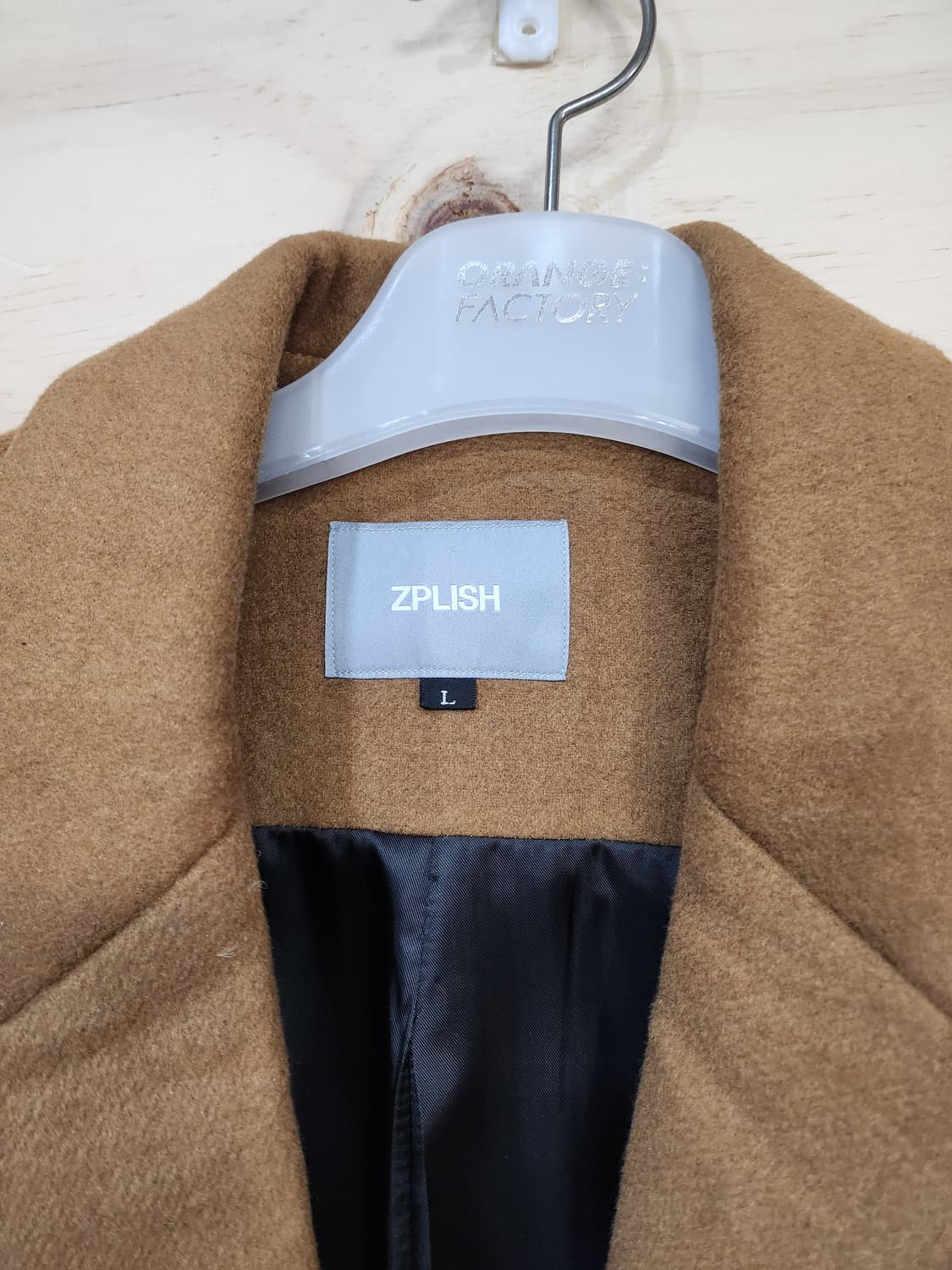 191) 지플리시 ZPLISH 울블랜드 롱코트 상품이미지5