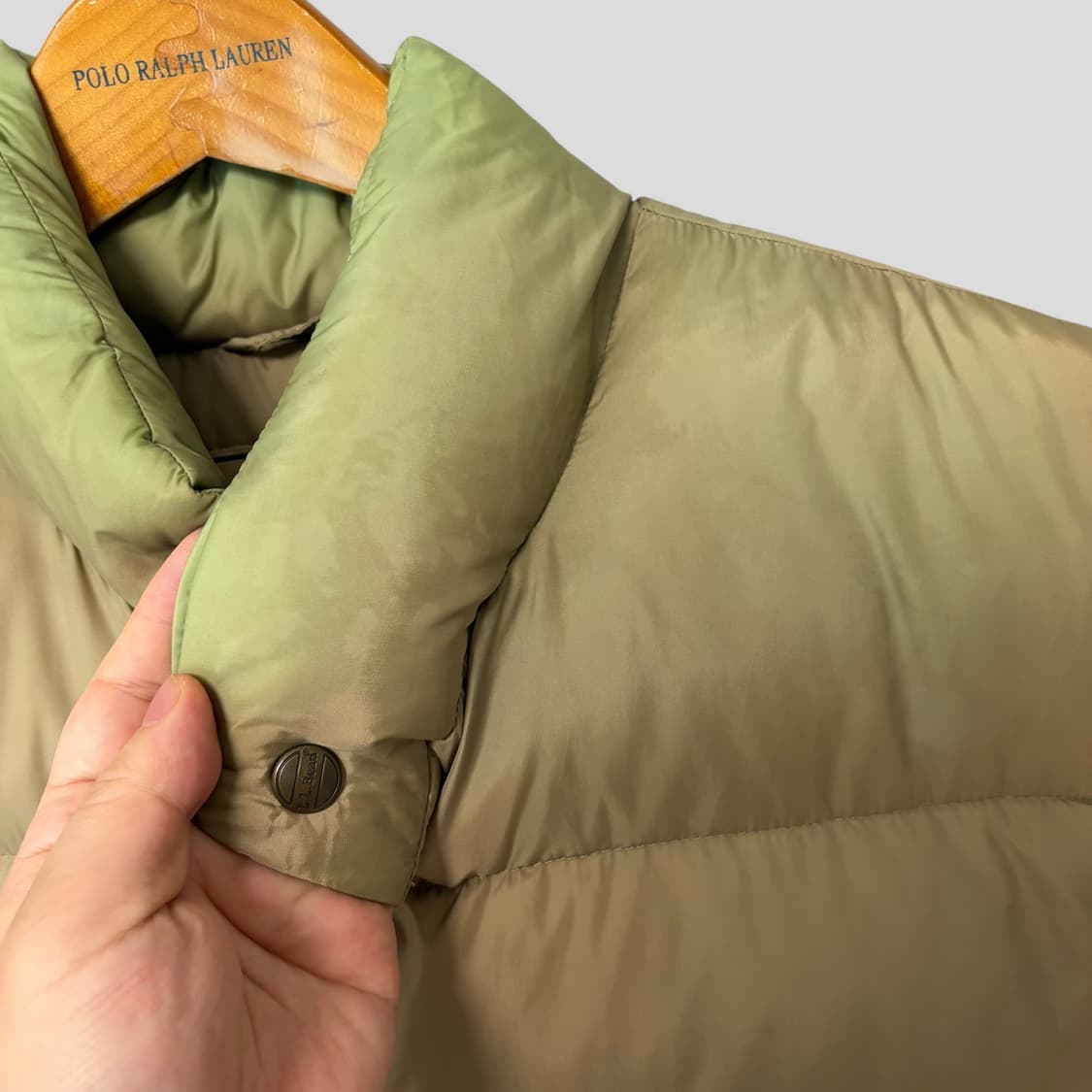 (M)빈티지 L.L.bean 엘엘빈 다운 푸퍼 베스트 상품이미지4