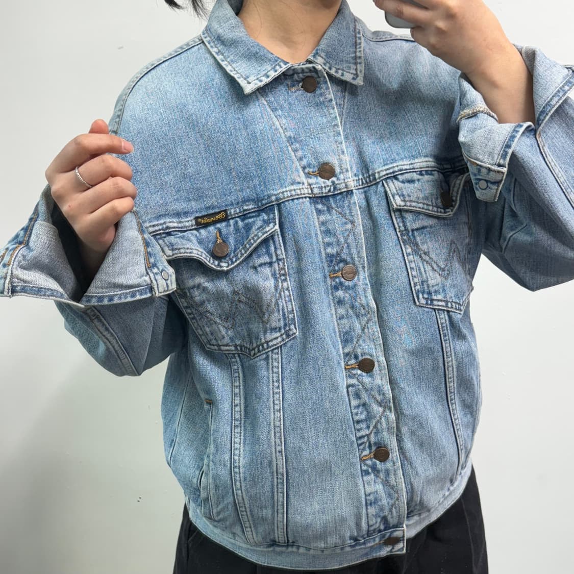 [L] 랭글러 데님 트러커 자켓 상품이미지2