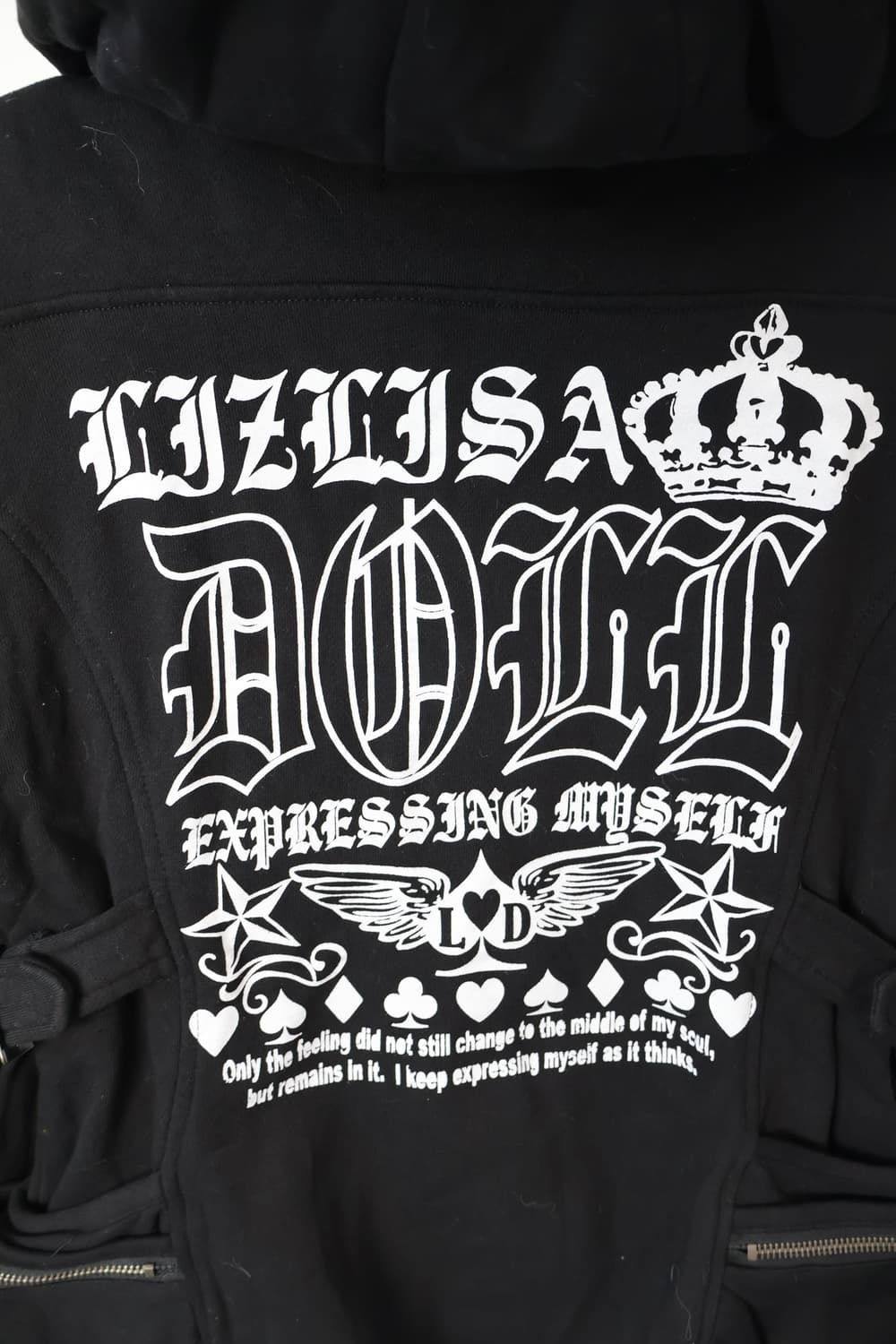 LIZ LISA Y2k Wing Graphic Hooded Jacket 상품이미지10