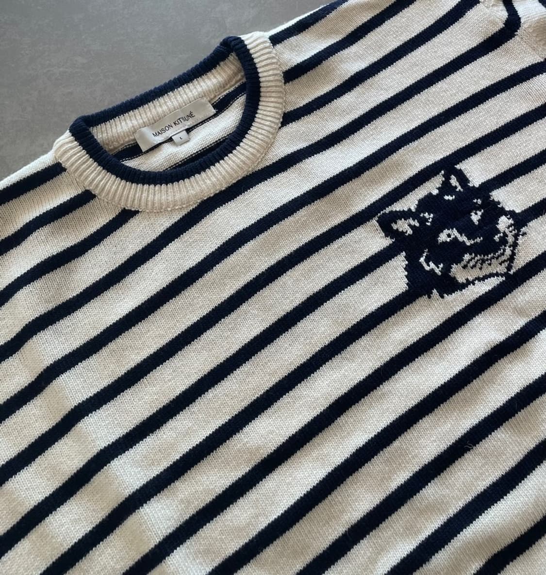 메종키츠네 니트 상품이미지3