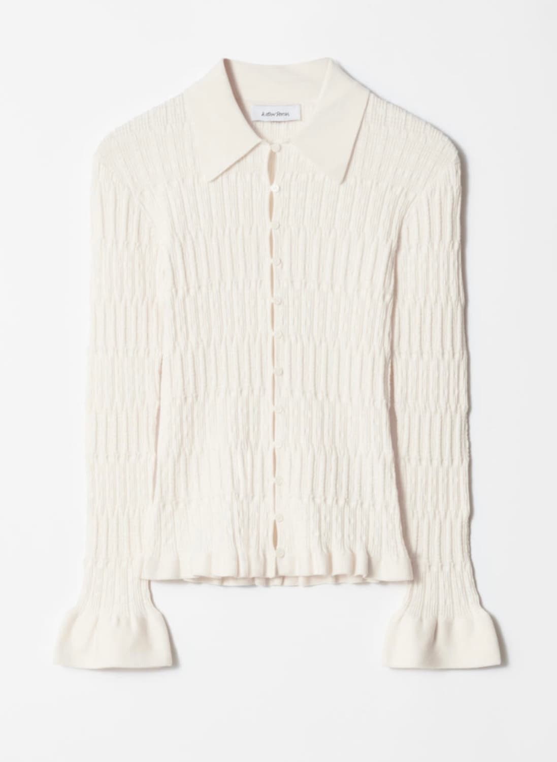 앤아더스토리즈 니트 카라 가디건 xs (택O) 상품이미지1