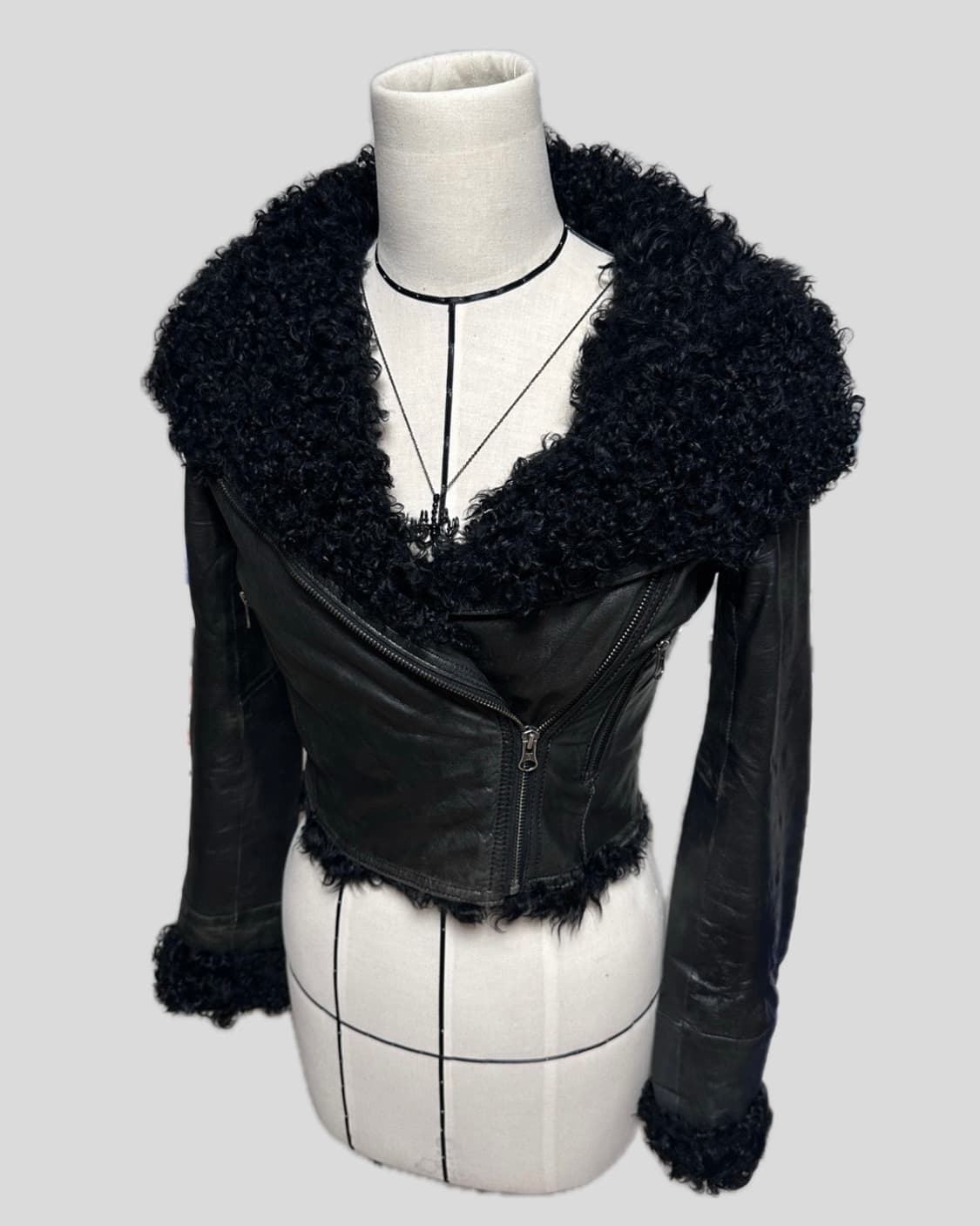 빈티지 양가죽 자켓 상품이미지1