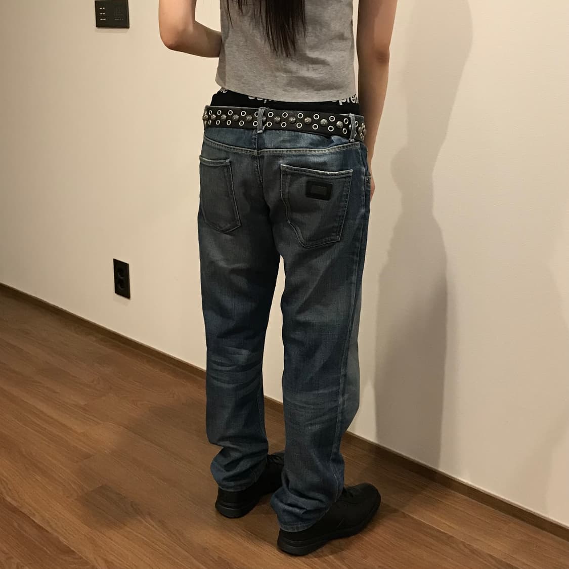 돌체앤가바나 메탈플레이트 데님 50사이즈 상품이미지1