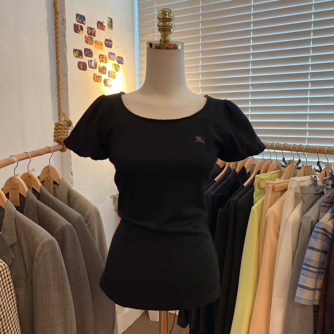 버버리 니트 반팔 상품이미지2