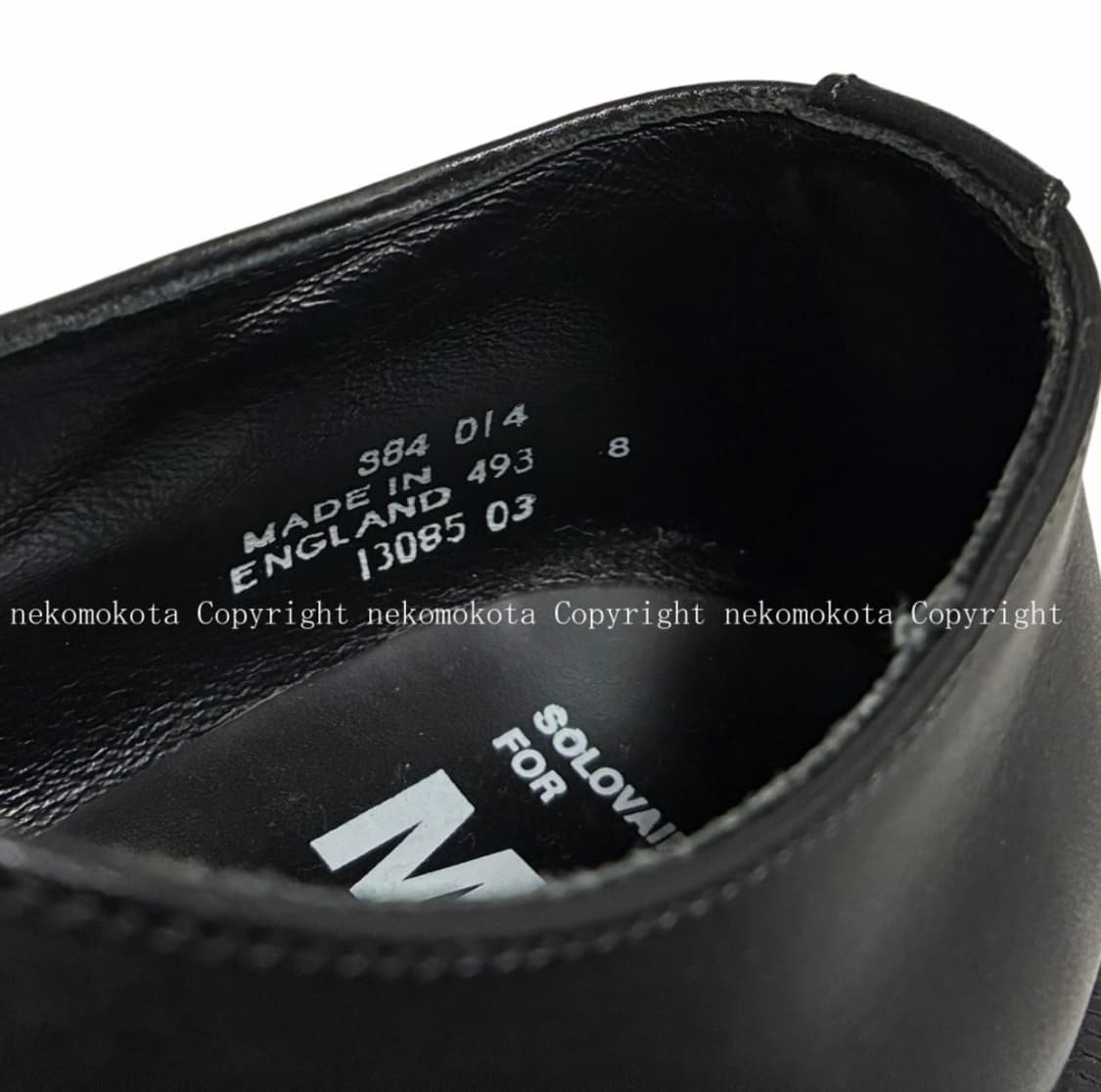 mhl X solovair 더비 uk8사이즈 상품이미지4