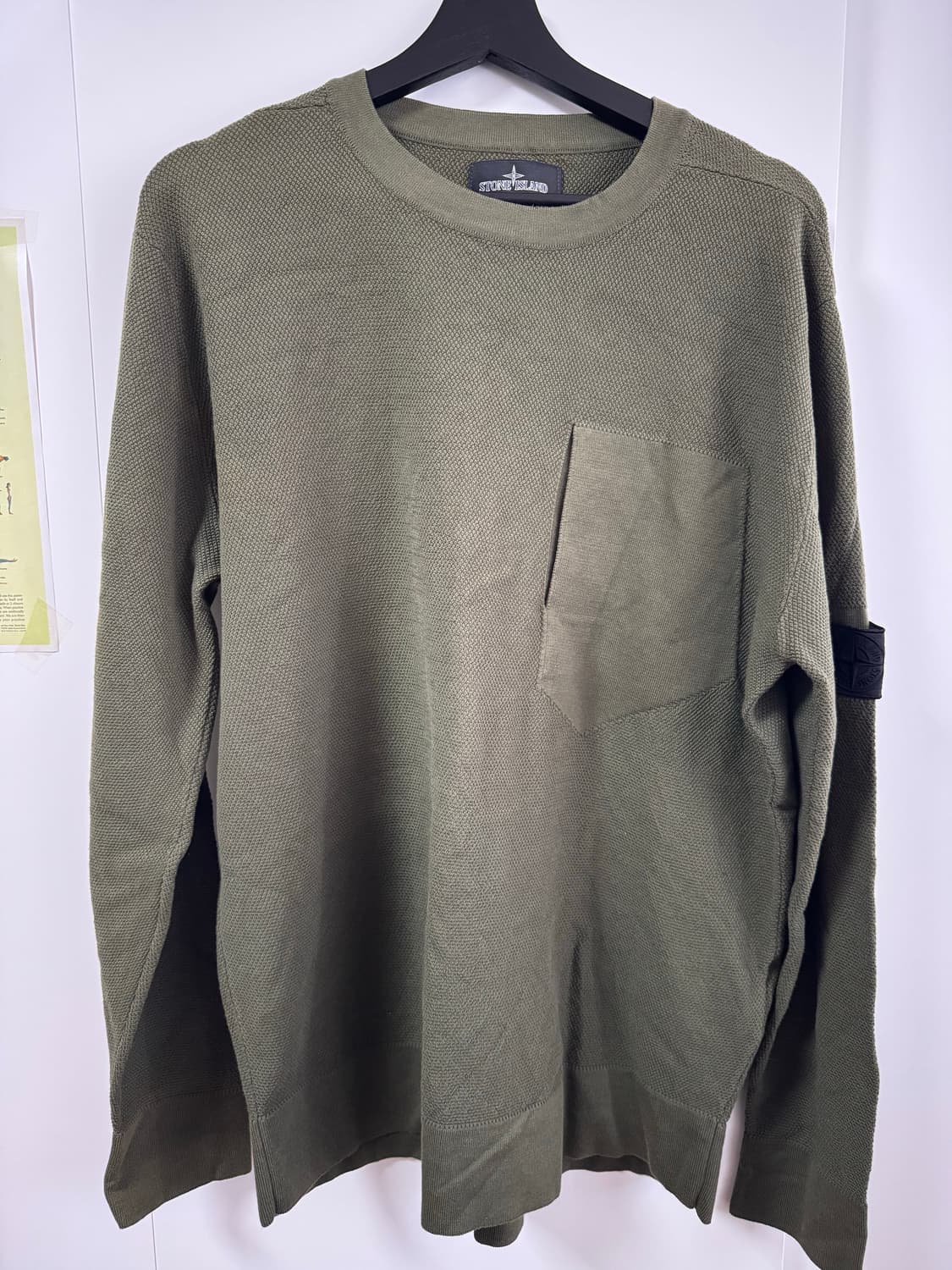 스톤아일랜드 쉐도우 포켓 올리브 팝니다 상품이미지1