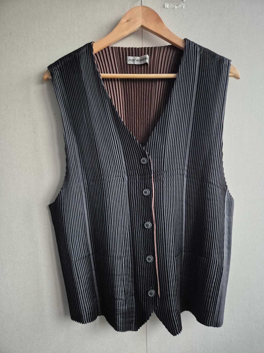Issey miyake men 이세이 미야케 플리츠 베스트 리버시블 상품이미지1