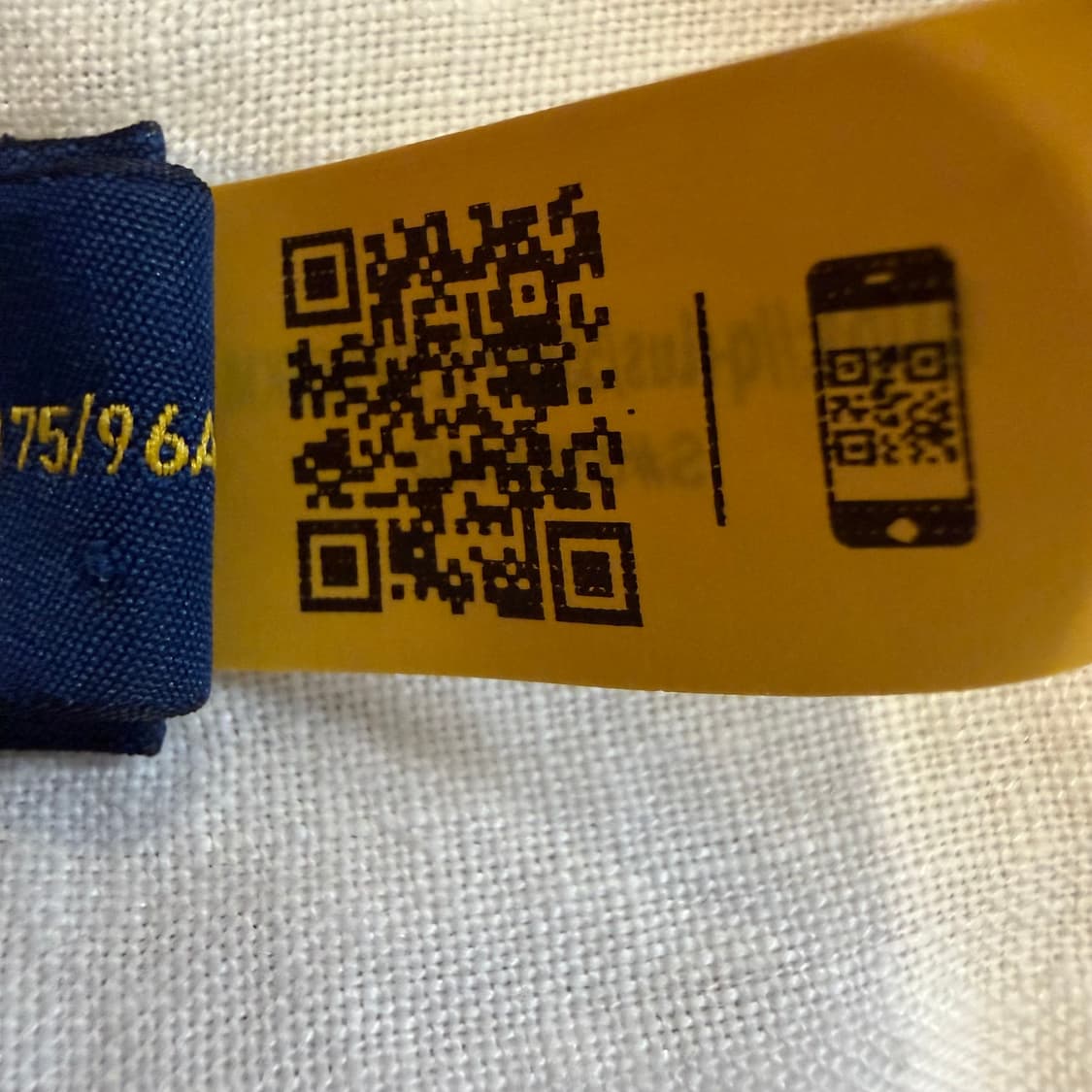 폴로 랄프로렌 화이트 린넨 헨리넥 셔츠 상품이미지3