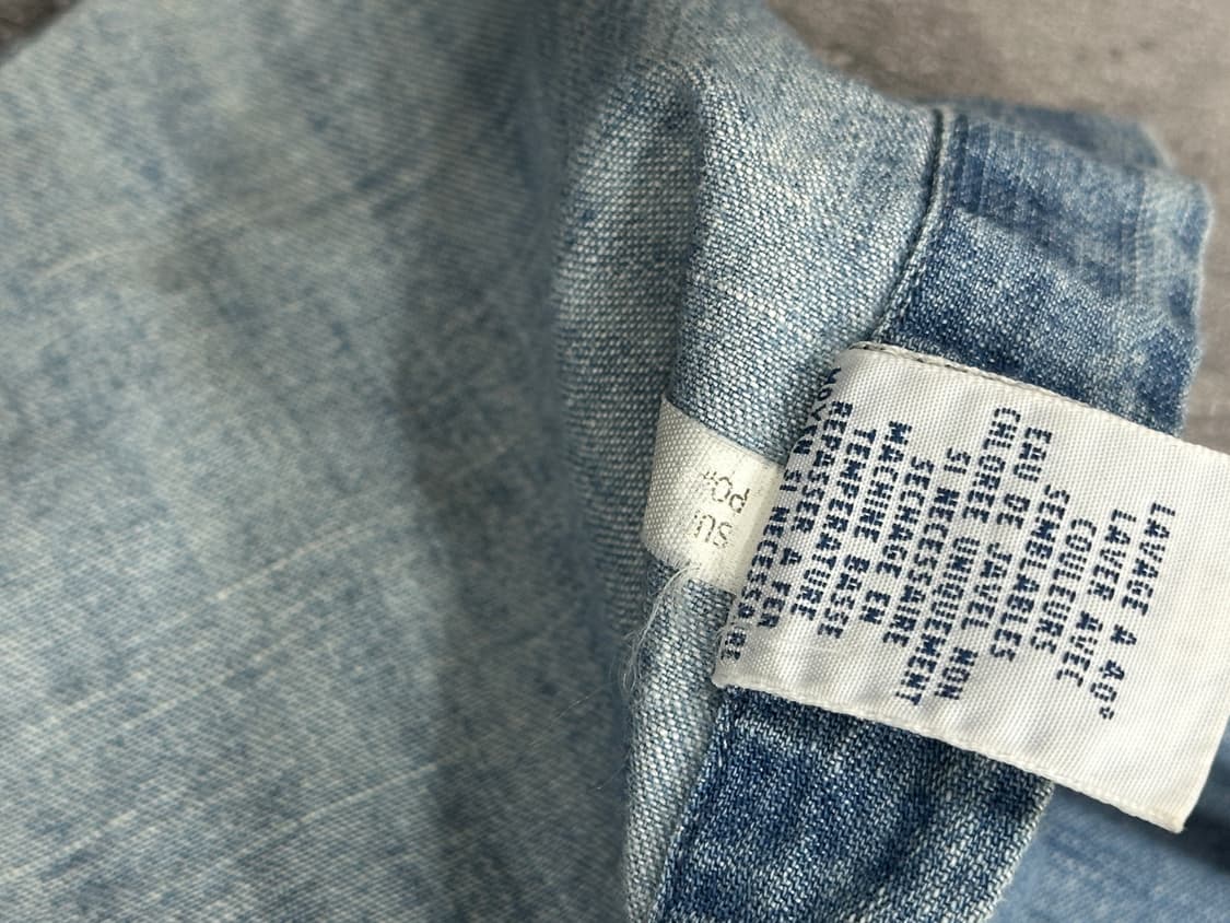 폴로 랄프로렌 멀티포니 연청 데님 셔츠 상품이미지6