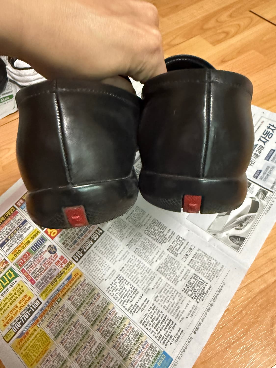 프라다 스포츠 버클 로퍼 상품이미지3