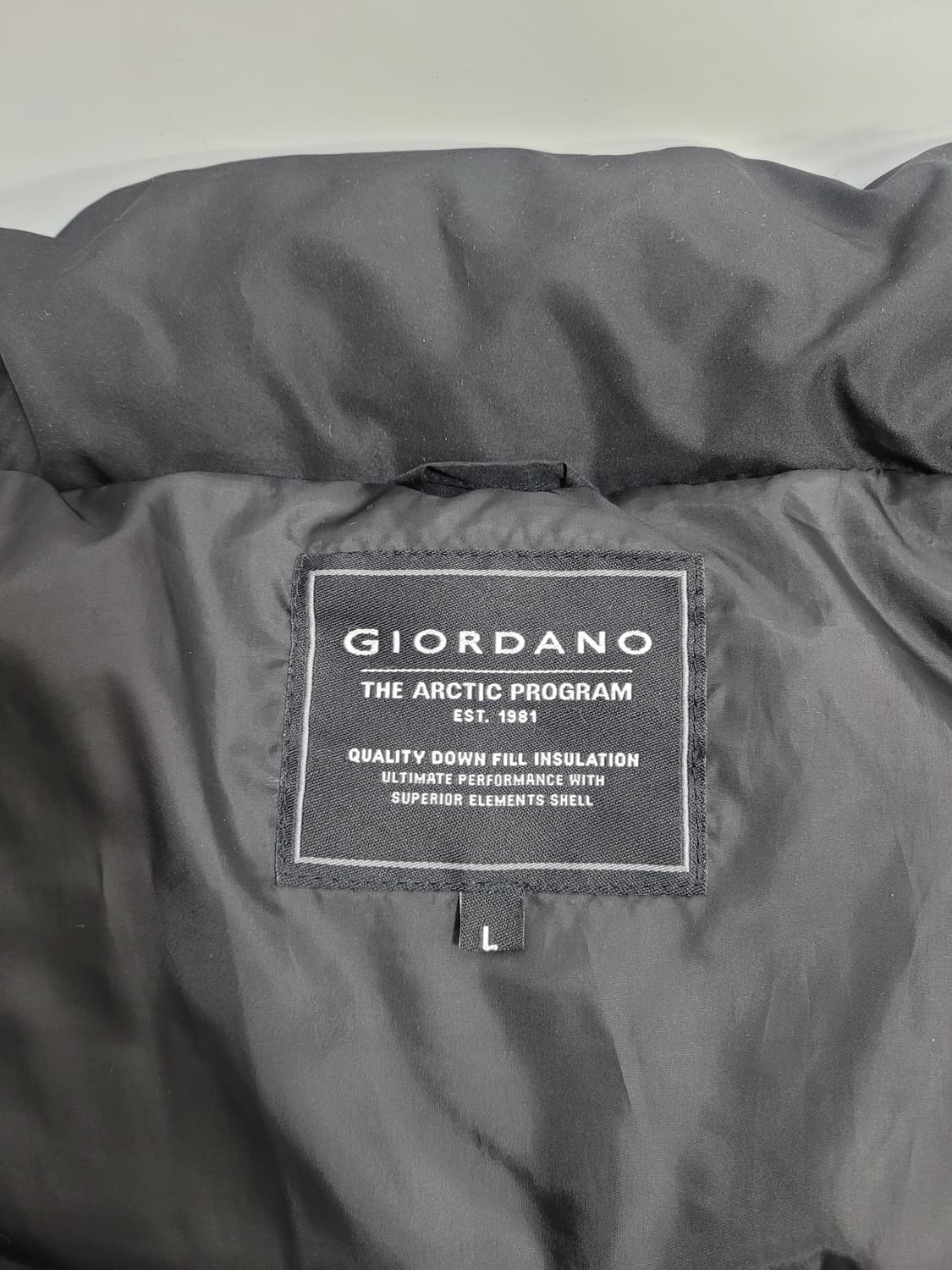 GIORDANO 지오다노 다운 푸퍼 패딩 / 남 L 블랙
 상품이미지8