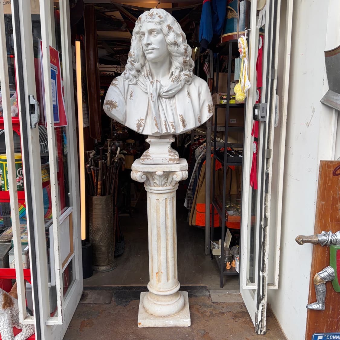 빈티지 소품 클래식 몰리에르 폴리스톤 흉상 상품이미지2