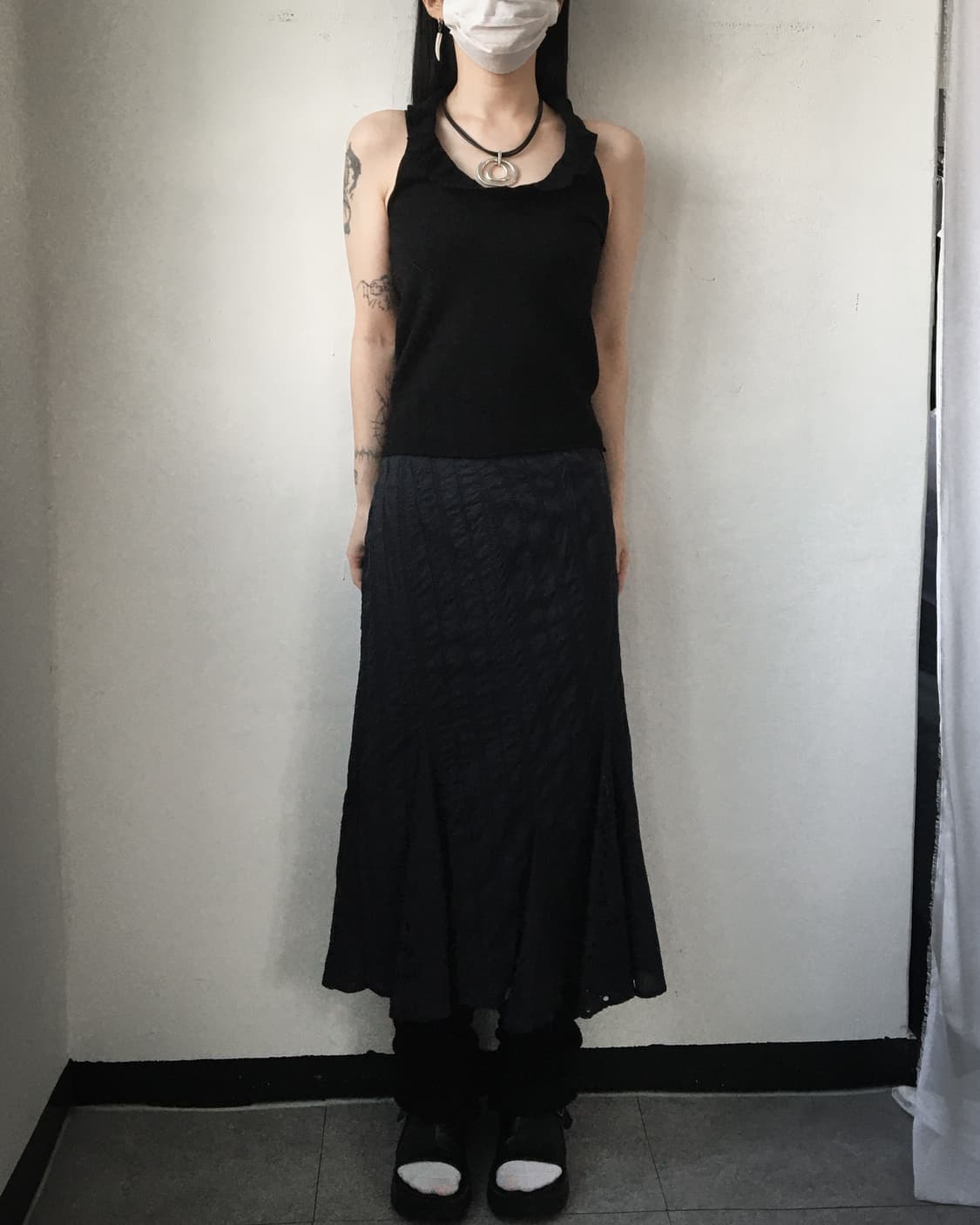 Holter neck knit sleeveless 상품이미지4
