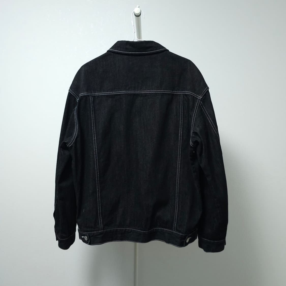 86로드 스티치 흑청자켓 L 상품이미지2