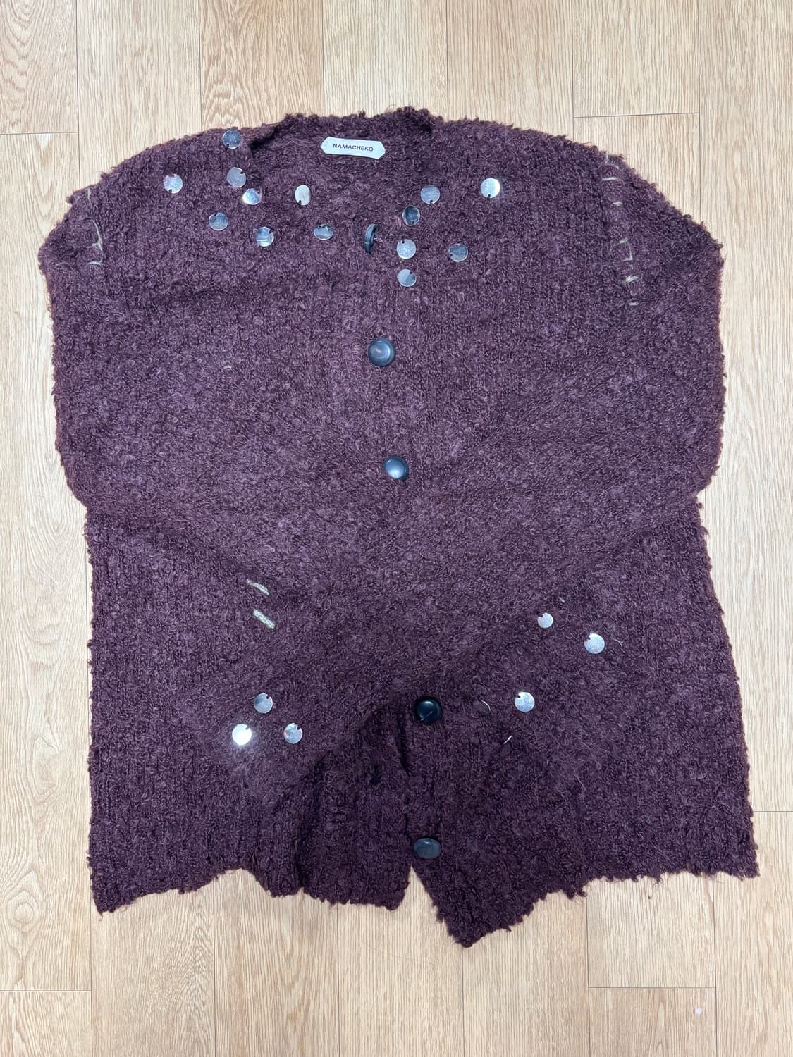 (S)namacheko hankford cardigan 상품이미지5