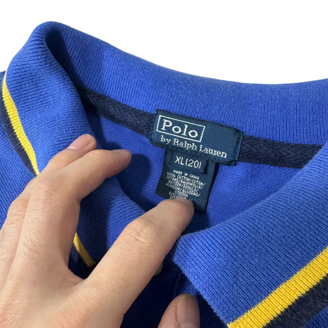 폴로 랄프로렌  빅폴로니 반팔카라티 상품이미지5