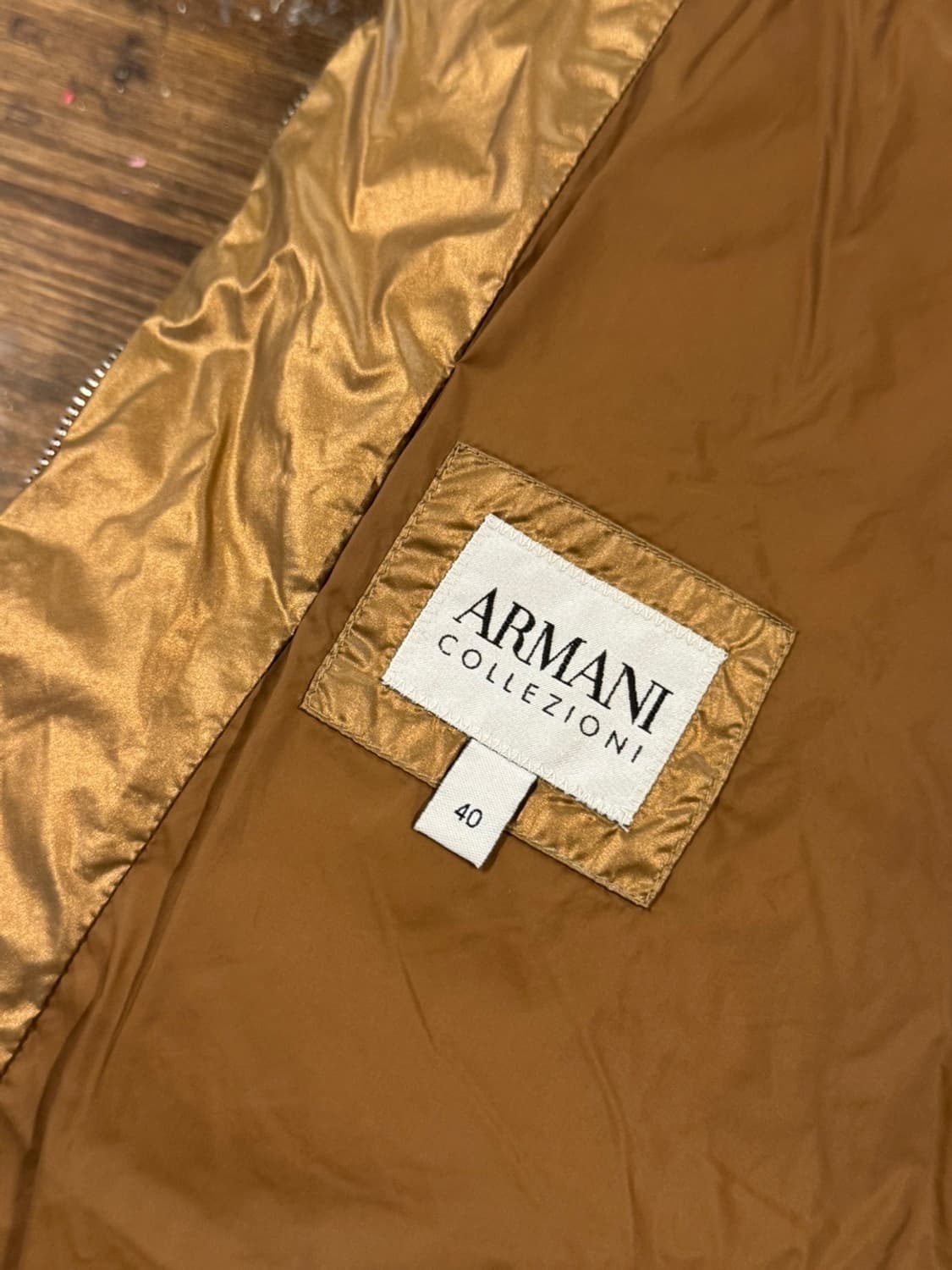 아르마니 꼴레지오니 구스다운 패딩 코트 55 상품이미지9