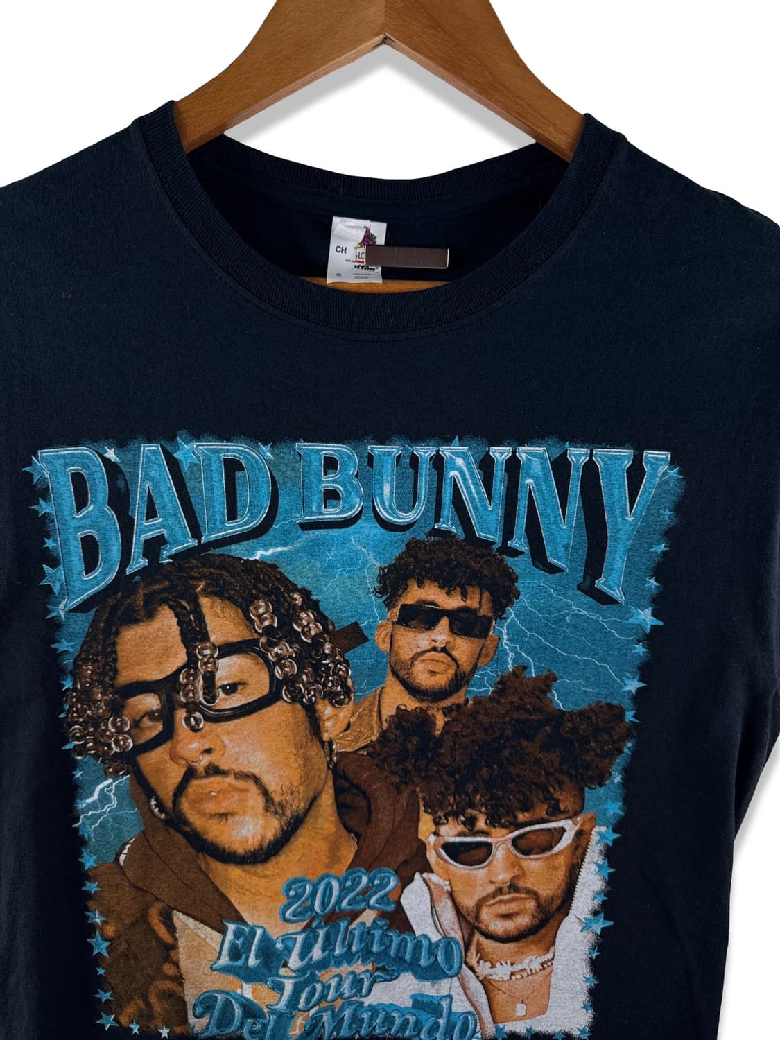 배드 버니 Bad Bunny 2022투어 티셔츠3889 상품이미지3