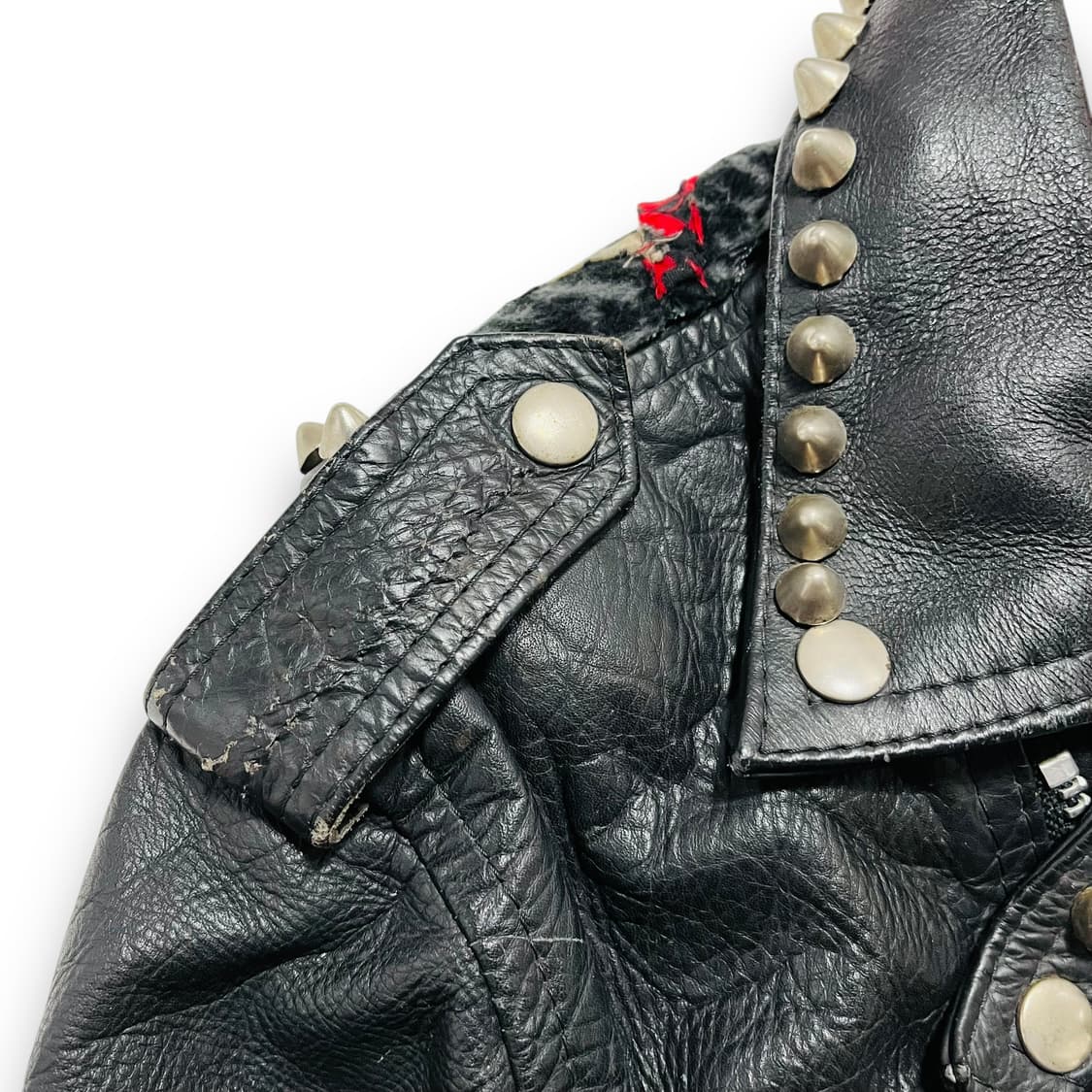 FAIR 90s American Leather Rider Jacket ! 상품이미지9