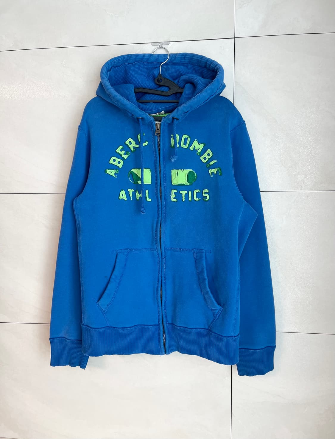 [XL] 아베크롬비 영파씨 선혜 스펠로고 후드집업 상품이미지4