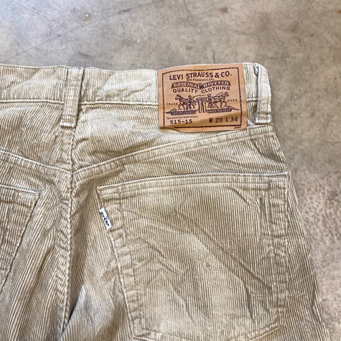 Levi's 리바이스 코듀로이 팬츠 상품이미지6