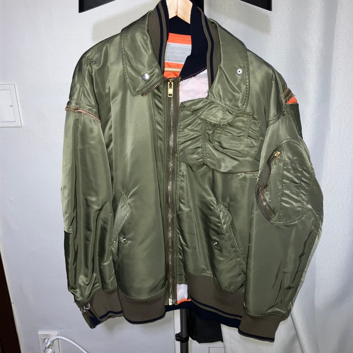 Kolor ma-1 봄버자켓 상품이미지3