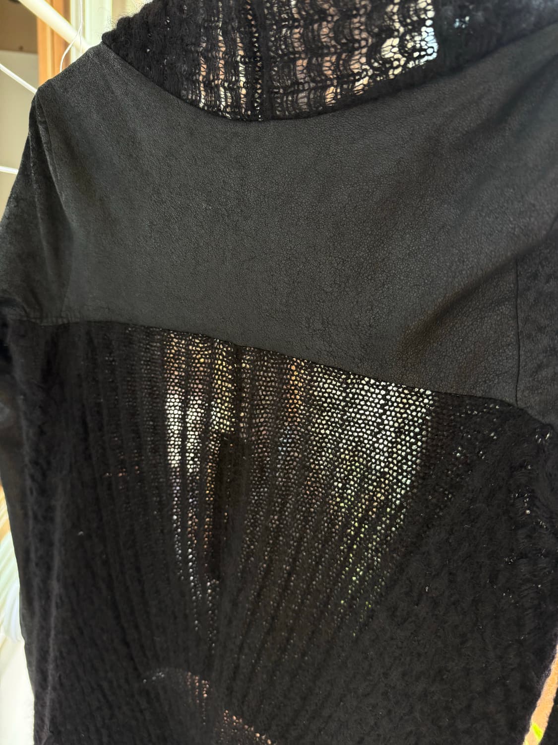 Rick Owens fw11 long cardigan leather 상품이미지4