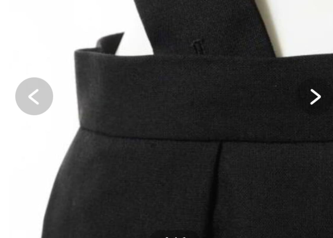 ENFOLD 엔폴드 하드 울 플리츠 점퍼스커트 상품이미지6