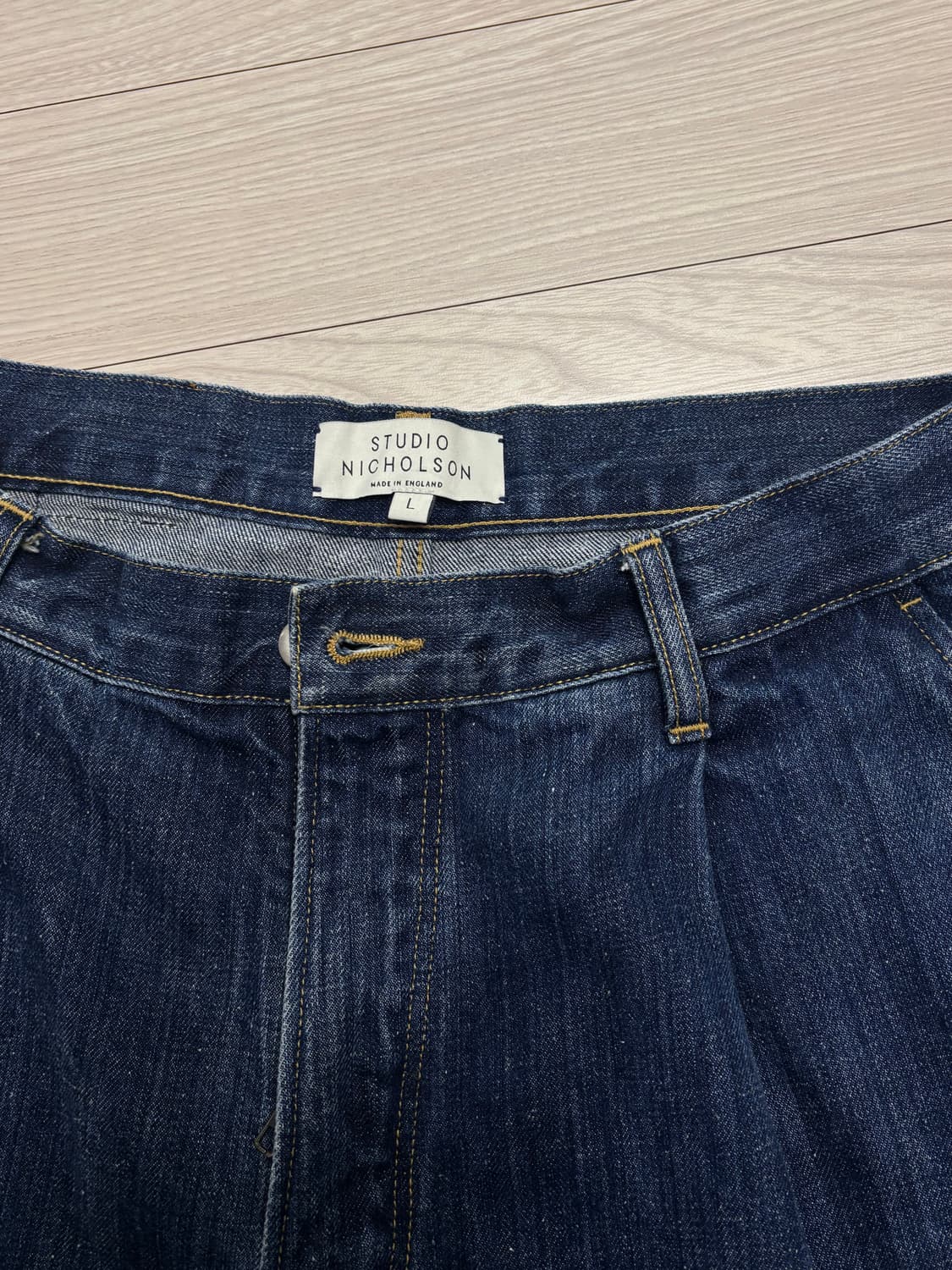 스튜디오 니콜슨 puch 데님 L 상품이미지4