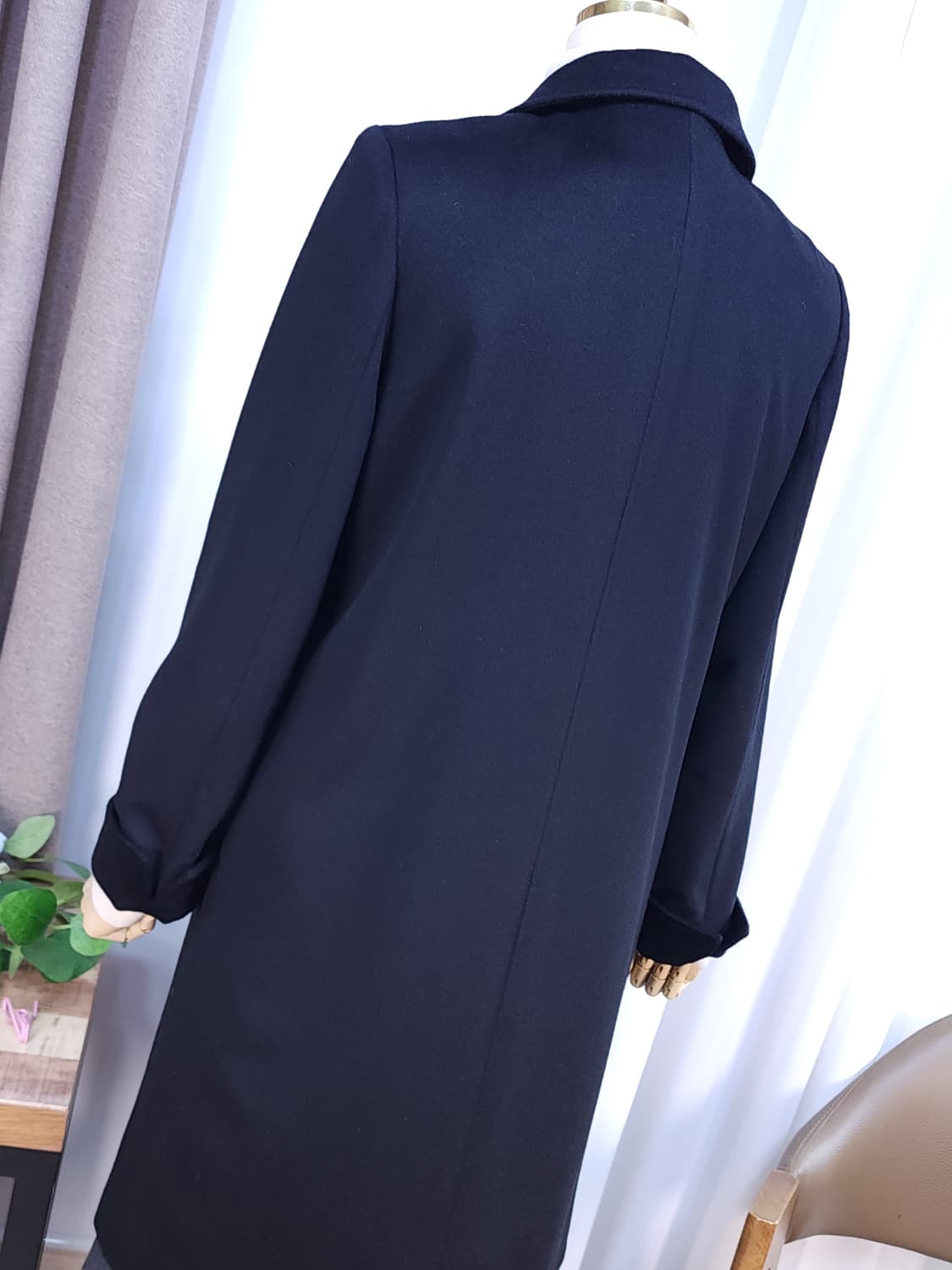 실크캐시 울 코트 상품이미지6