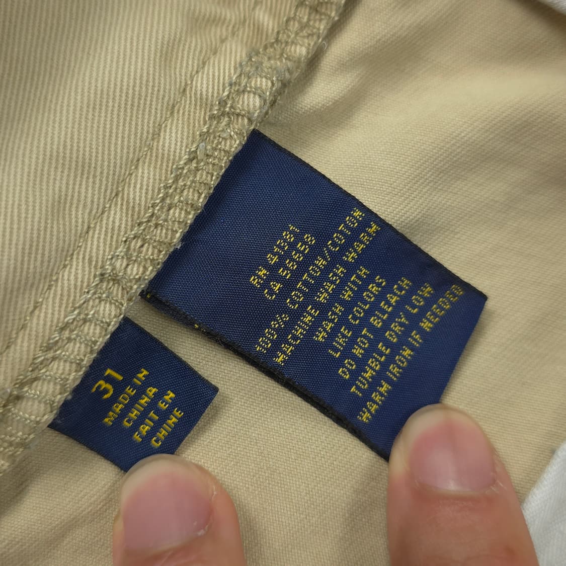 폴로 랄프로렌 치노 반바지 베이지 (31) 상품이미지4